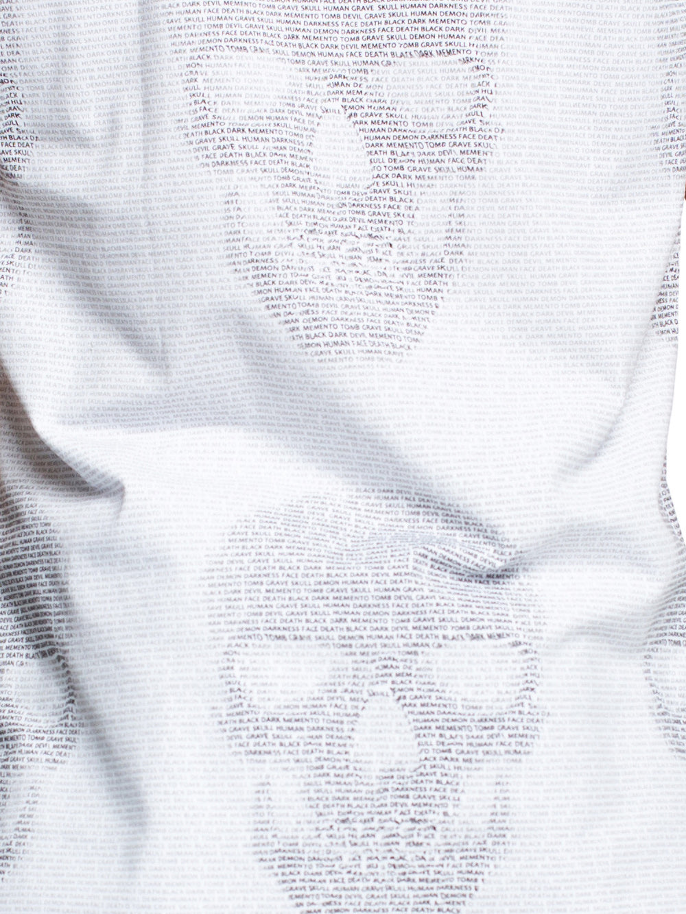 TeeHLZip Skull White