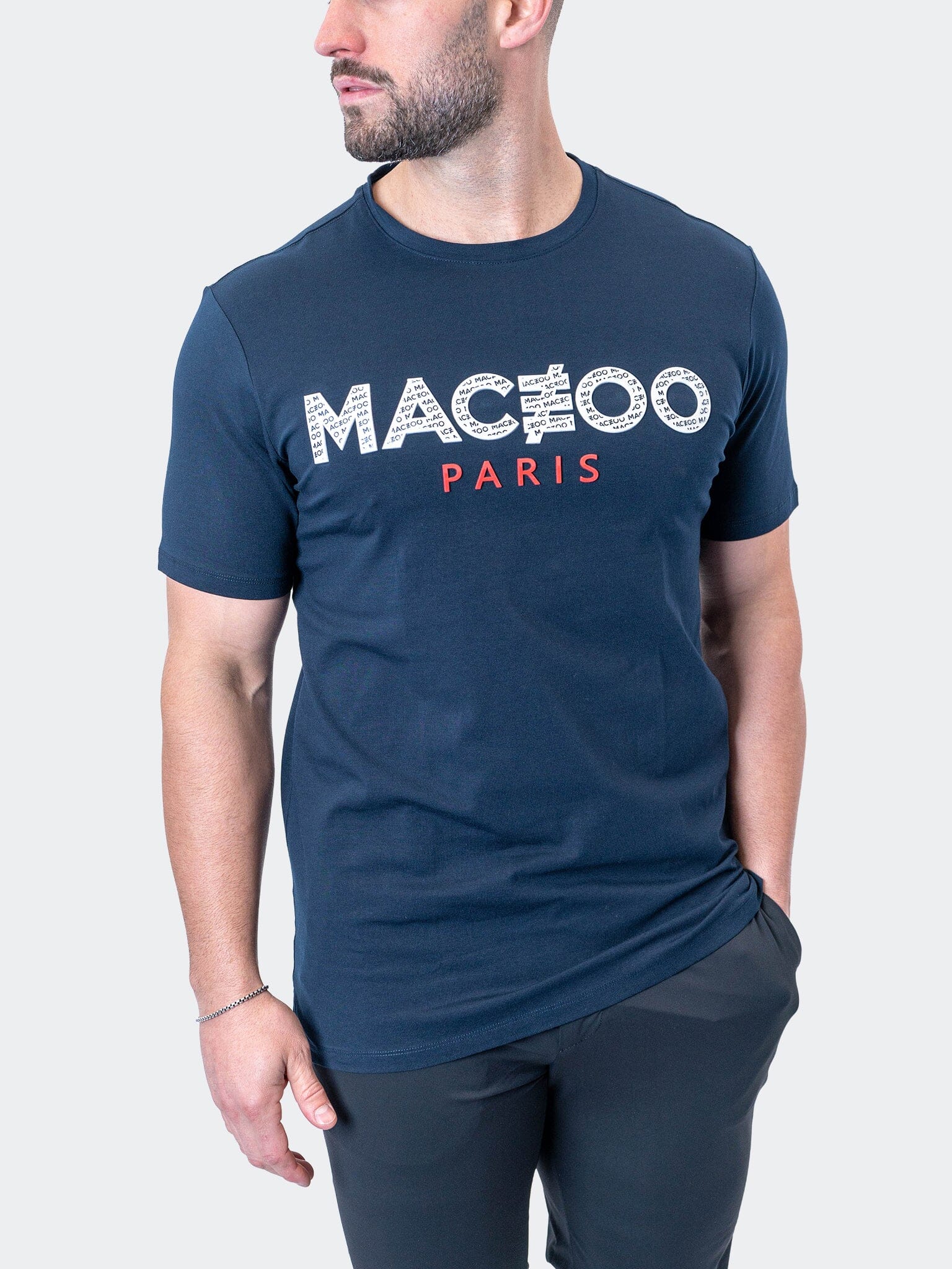 Icon Navy Graphic Tee