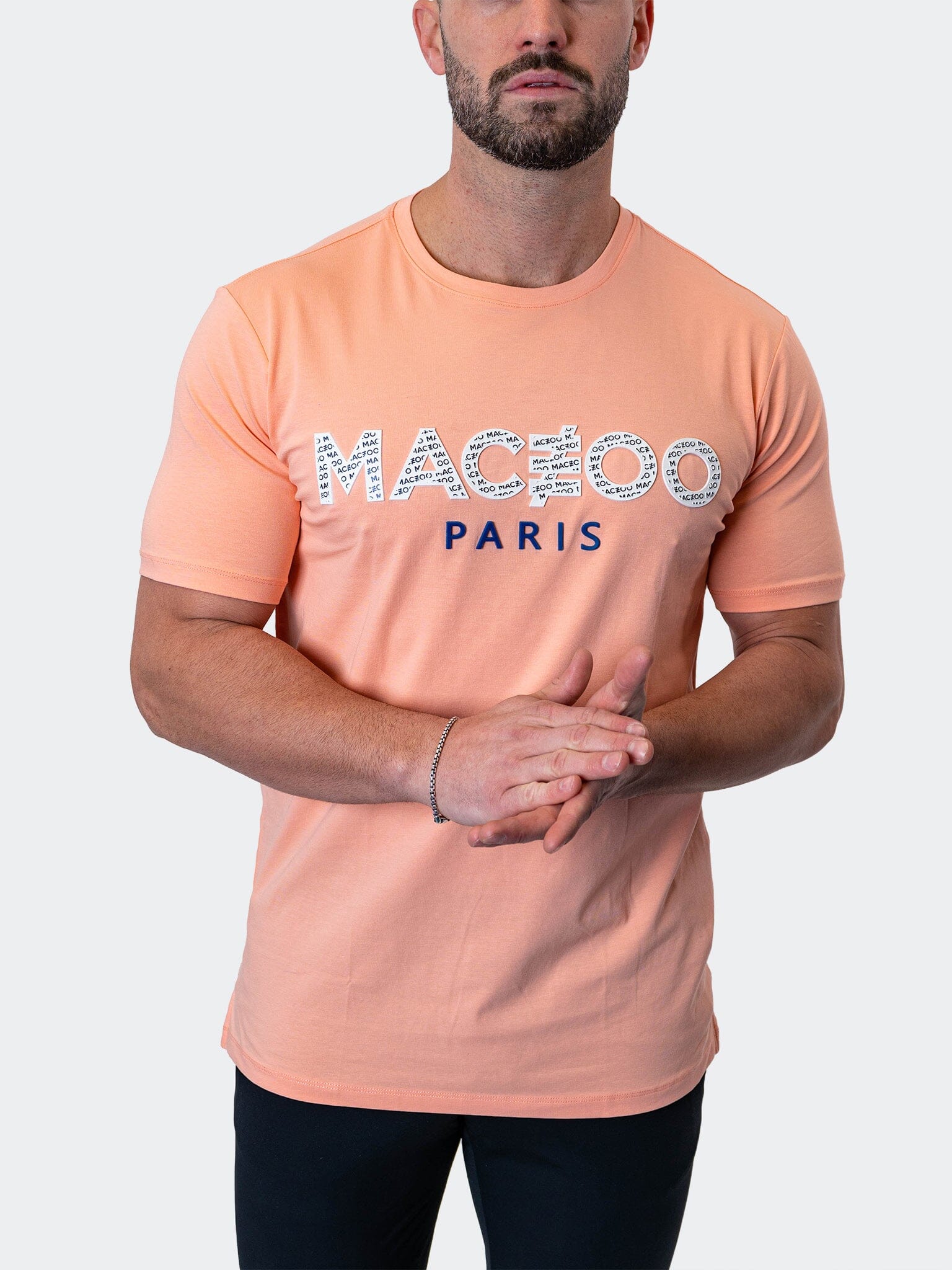 Icon Peach Pink Graphic Tee