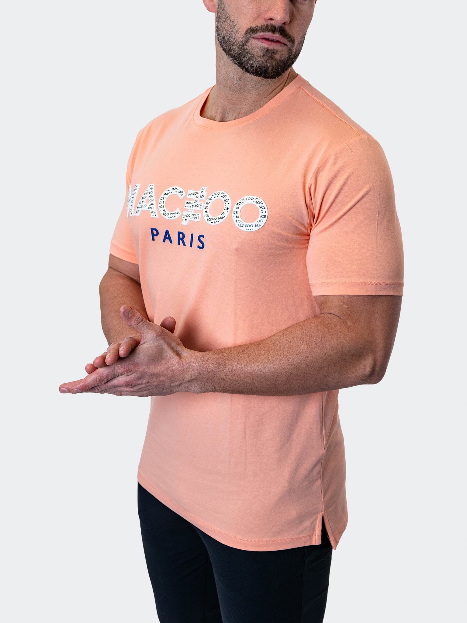 Icon Peach Pink Graphic Tee