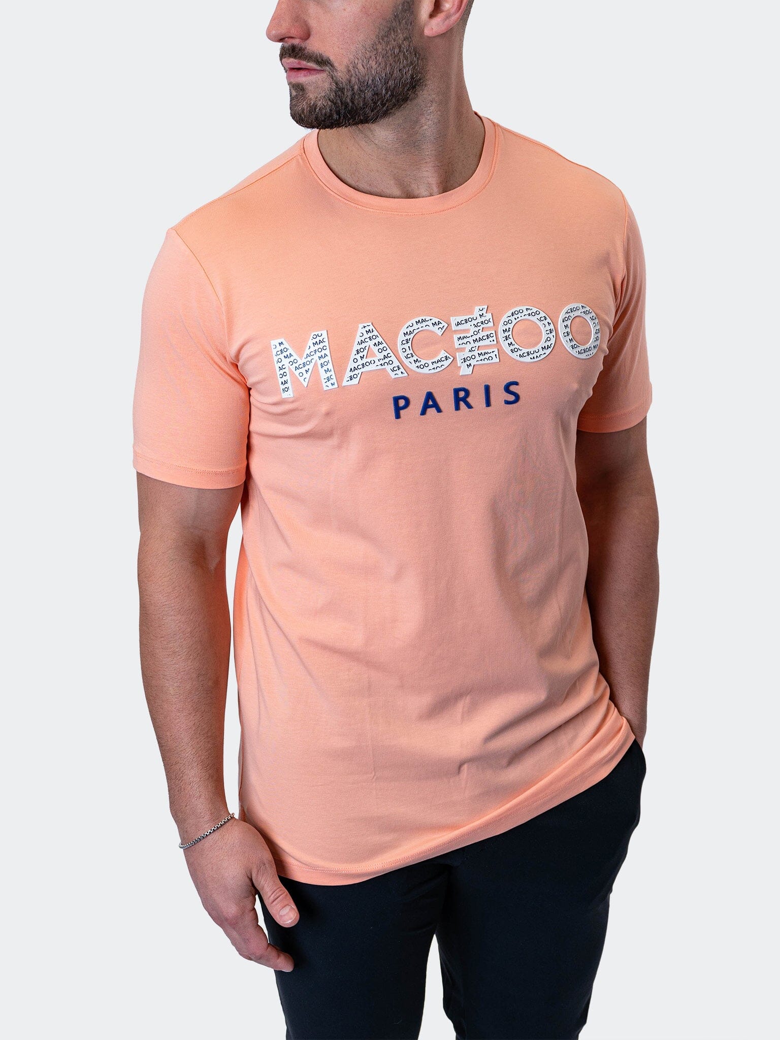 Icon Peach Pink Graphic Tee