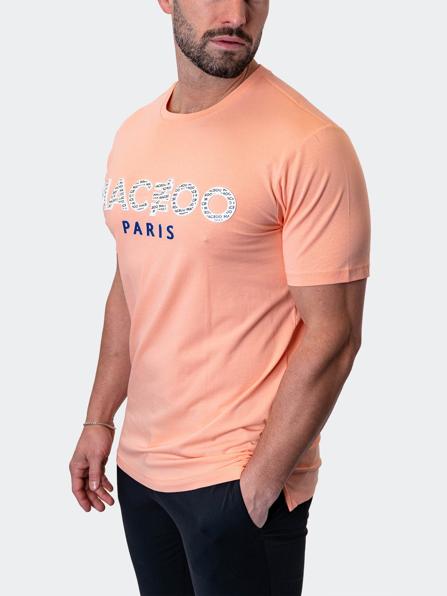 Icon Peach Pink Graphic Tee