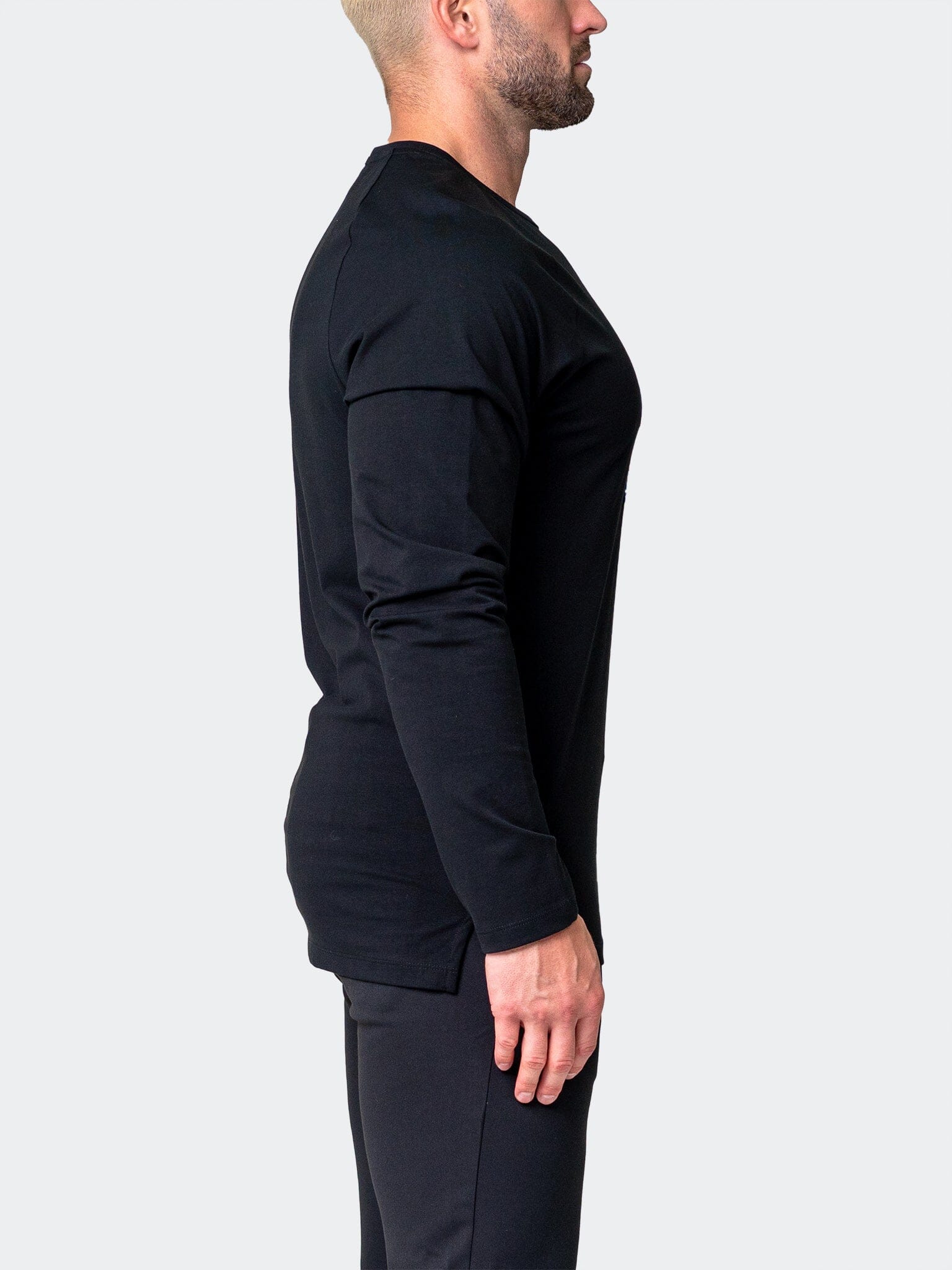 Remix Black Long Sleeve Tee