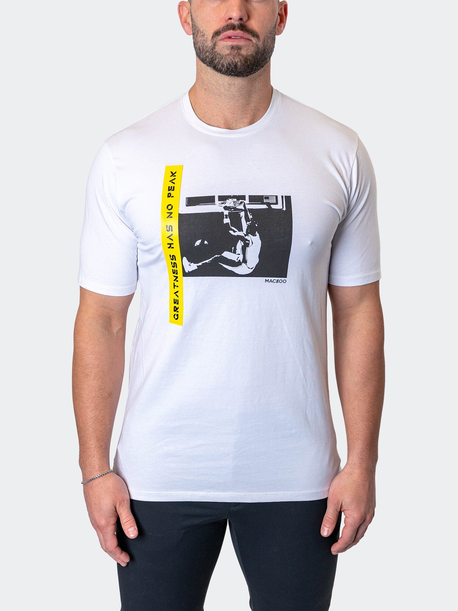 Legend White Graphic Tee