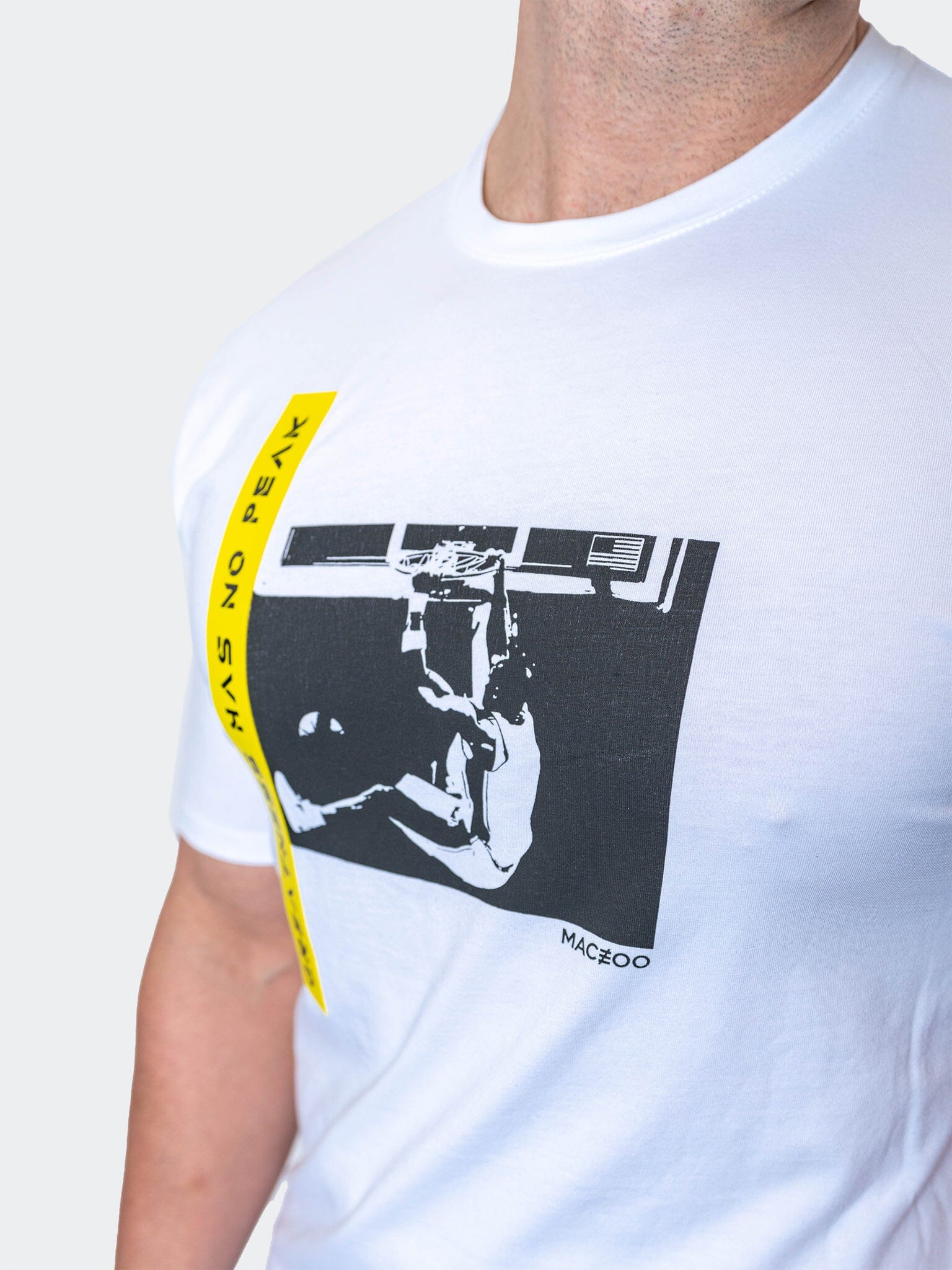 Legend White Graphic Tee
