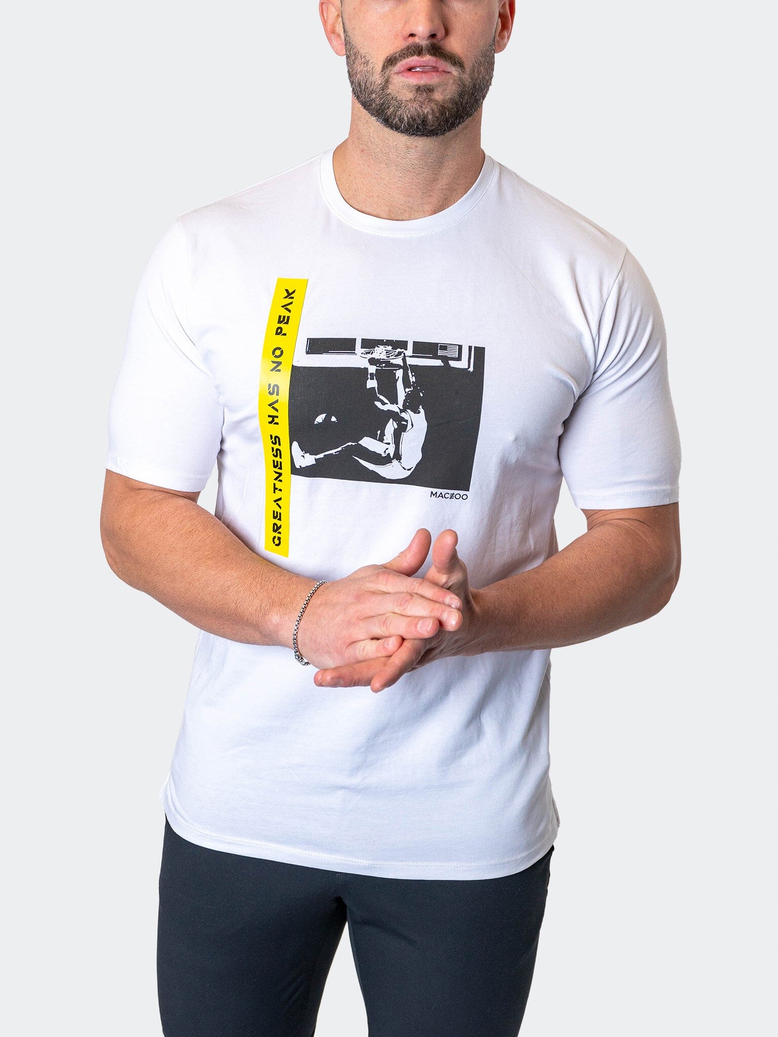 Legend White Graphic Tee