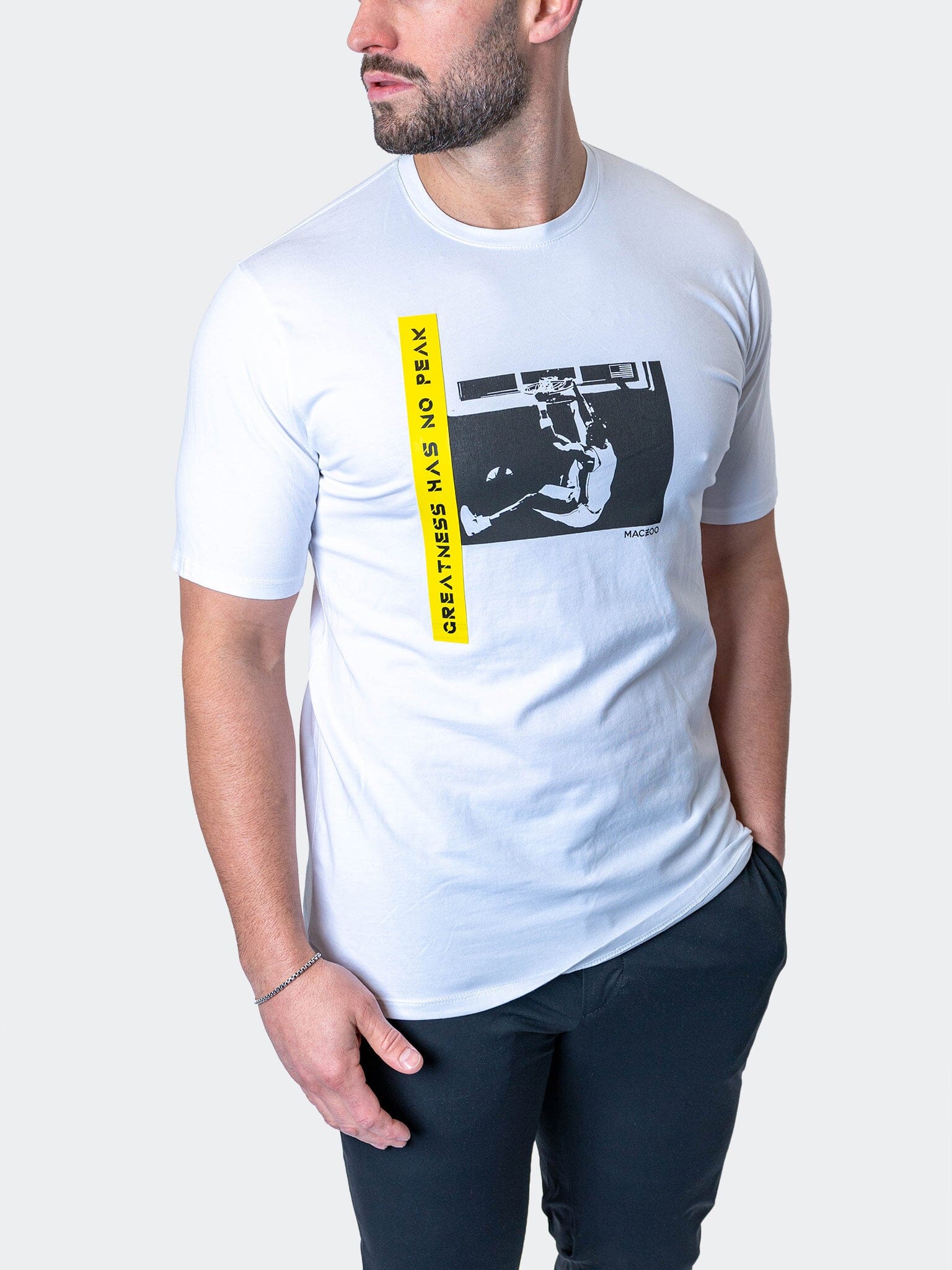 Legend White Graphic Tee