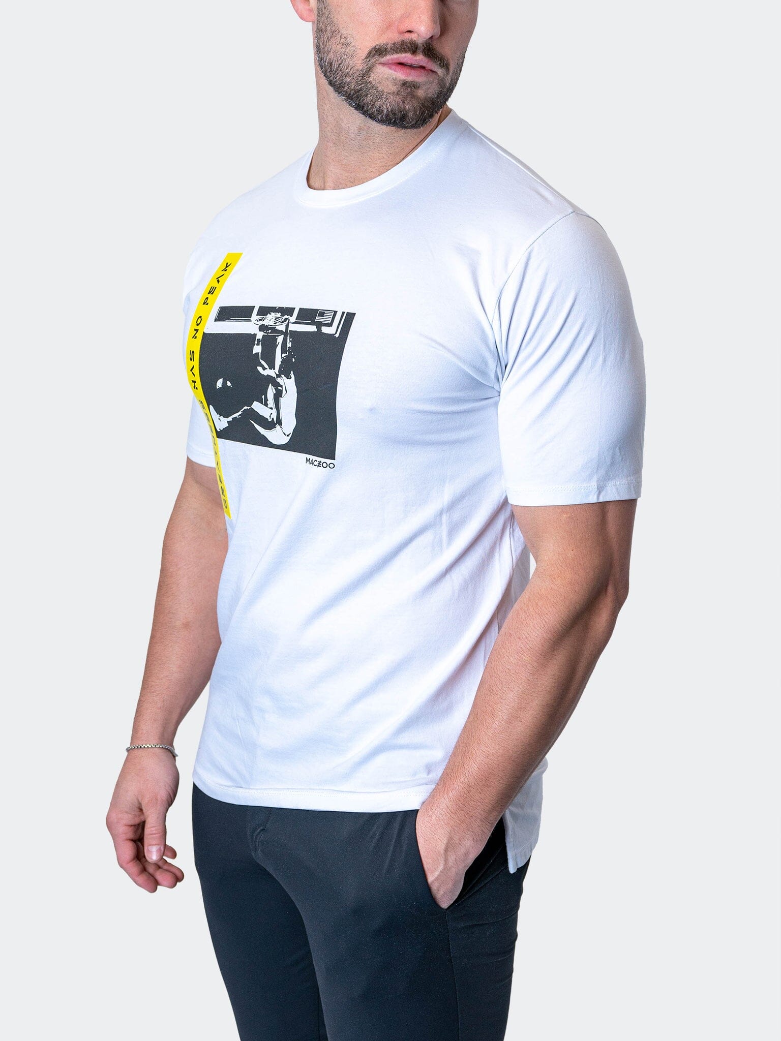 Legend White Graphic Tee