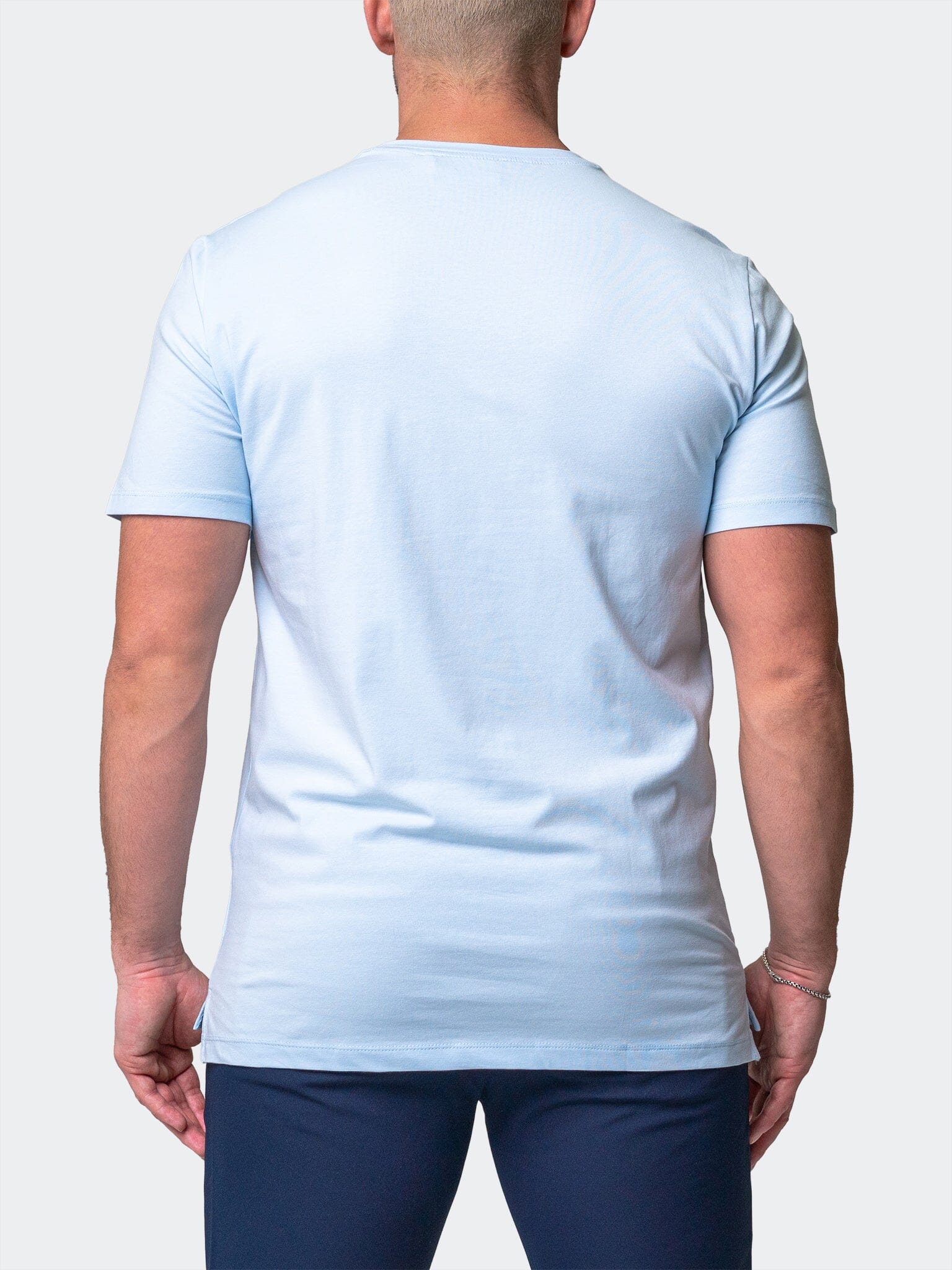 Neon Light Blue Tee