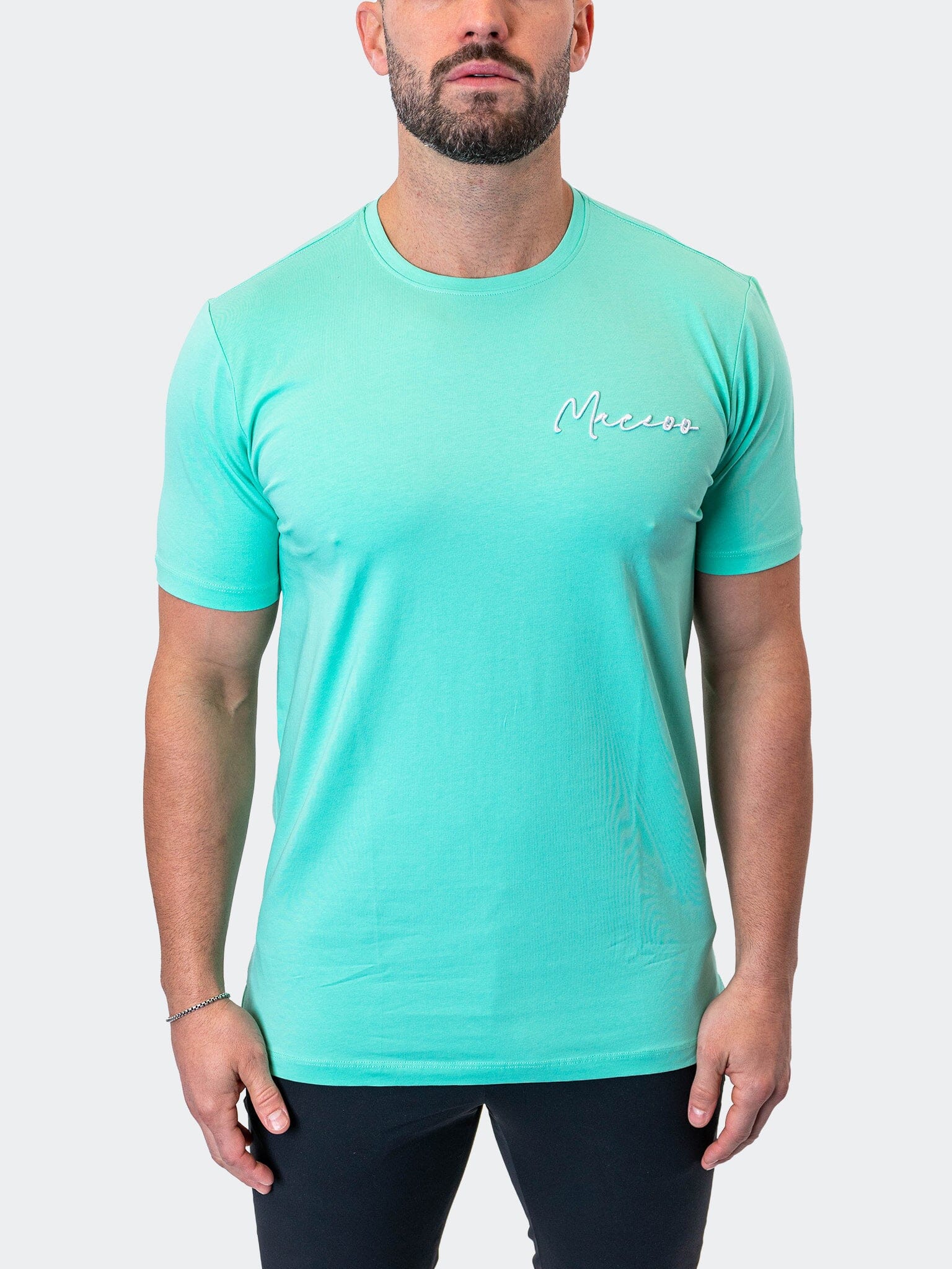 Signature Mint Green Crew Tee