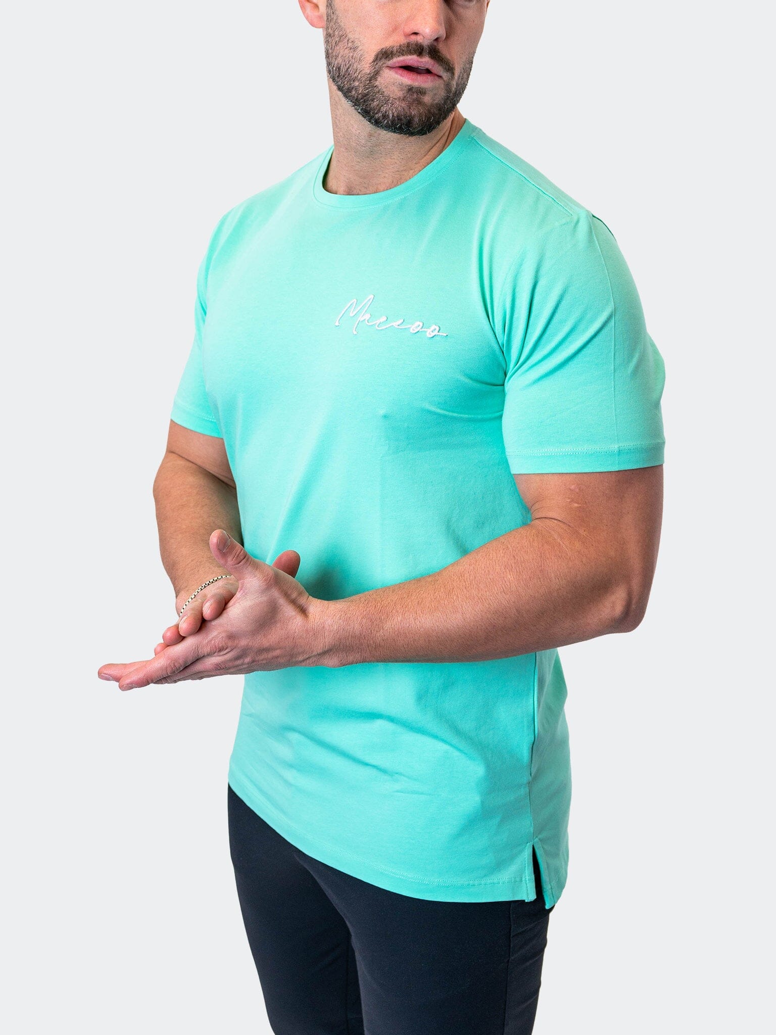 Signature Mint Green Crew Tee