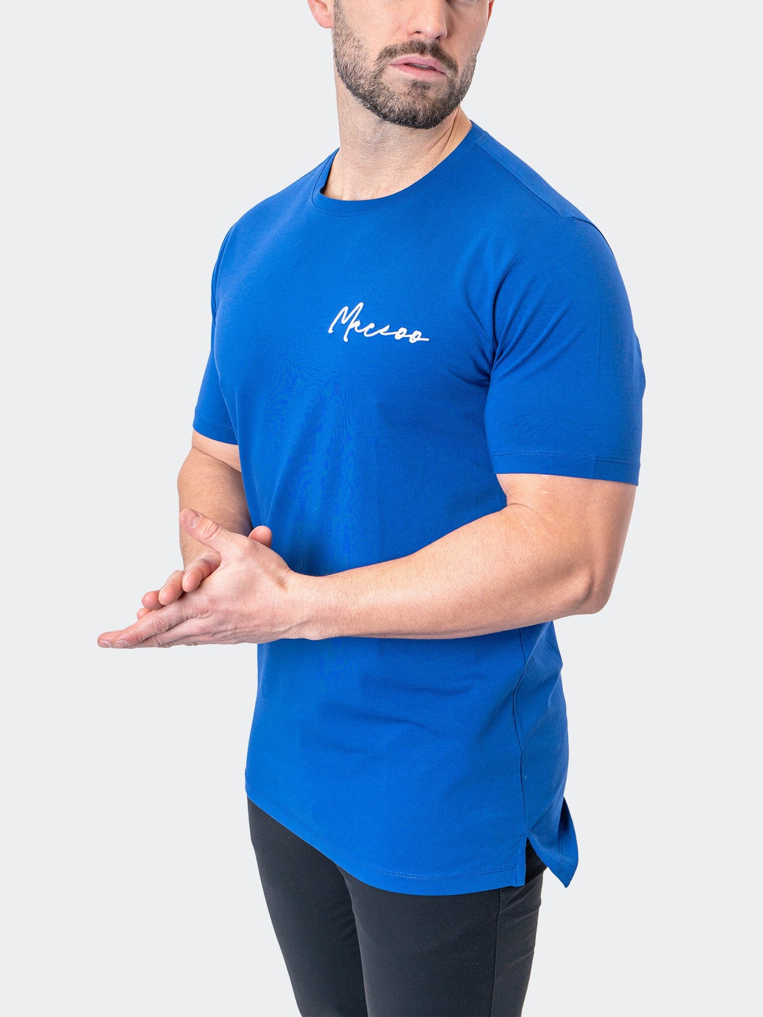 Signature Saks Blue Tee