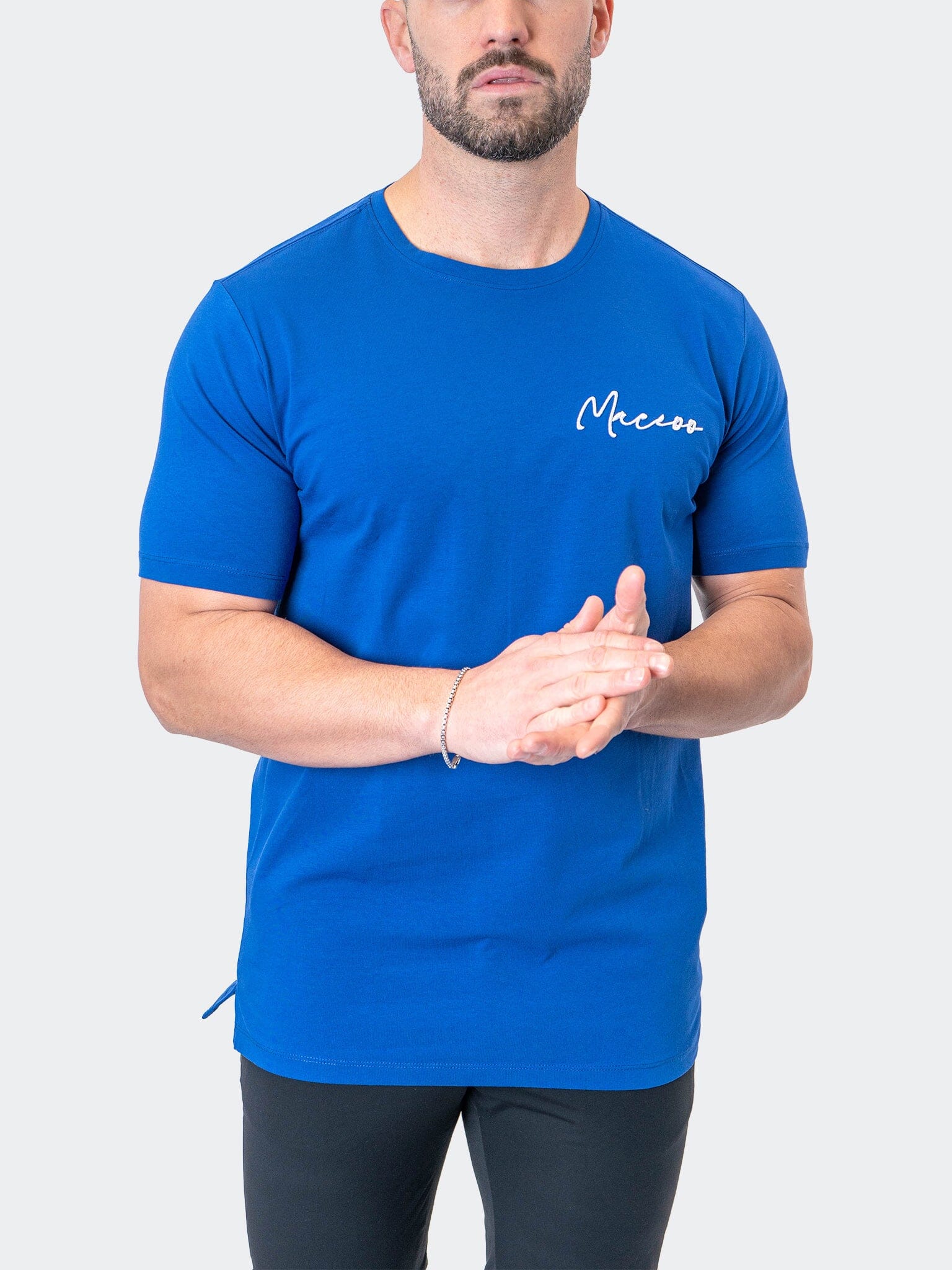 Signature Saks Blue Tee