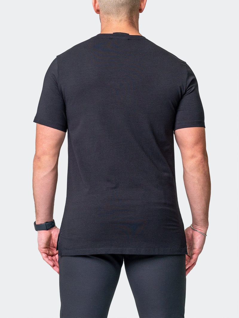 Tee Stacked Black