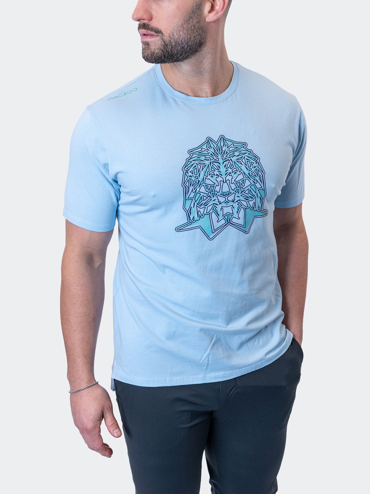 Tee Stamped Blue