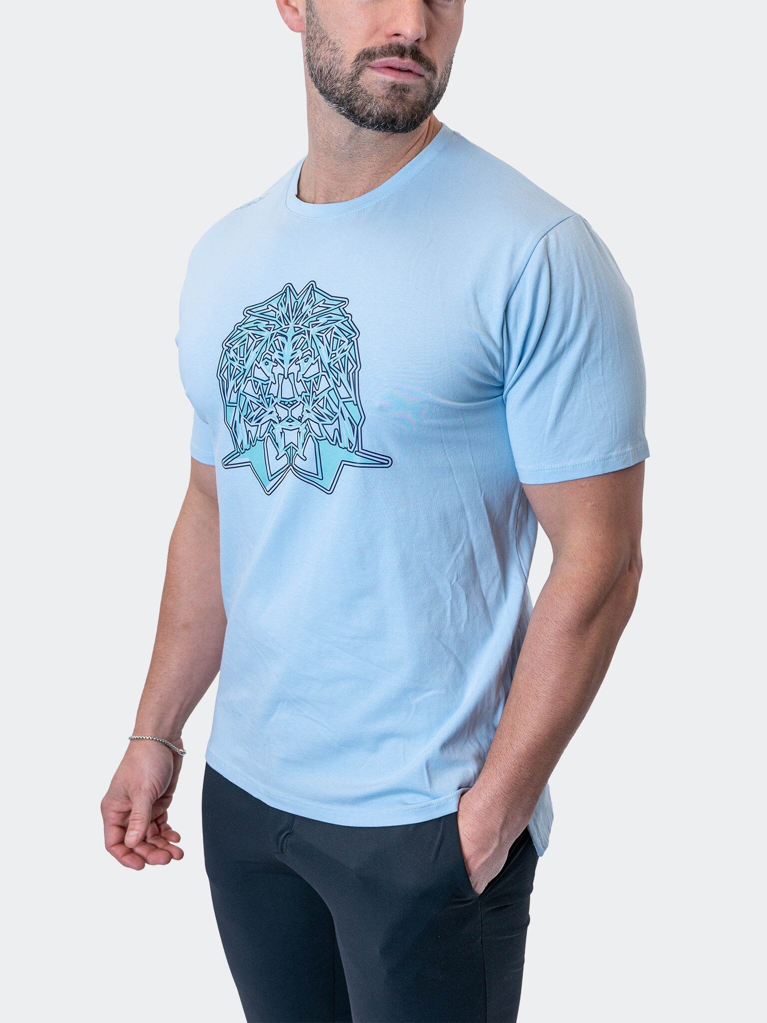 Tee Stamped Blue