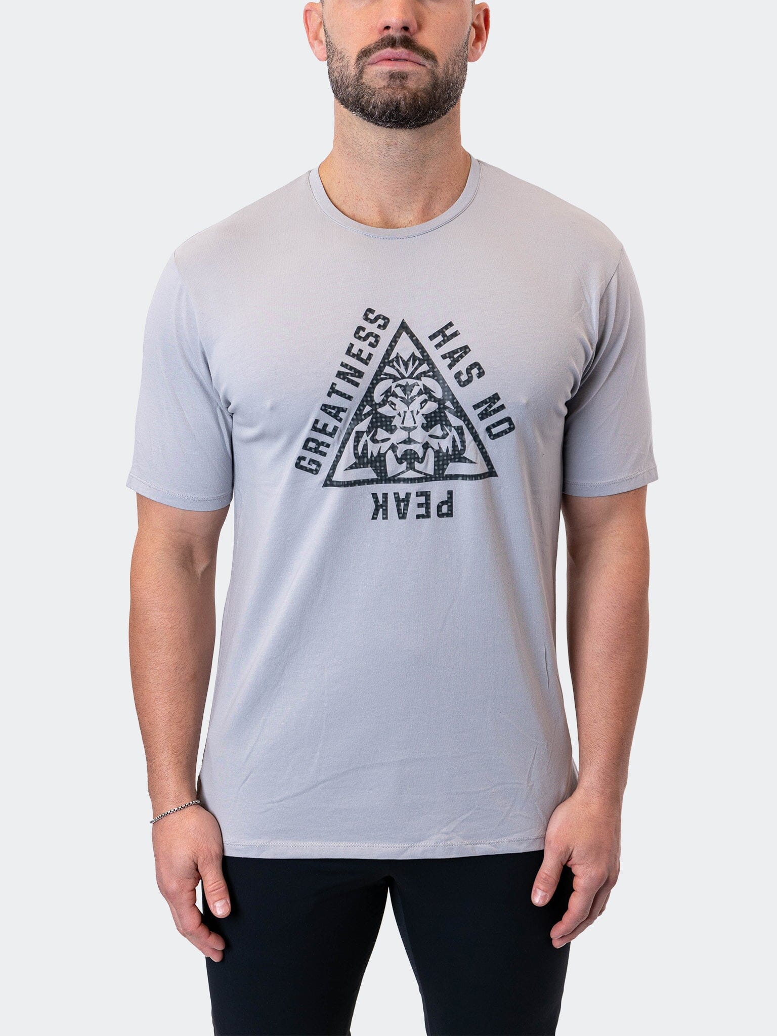 Triangle White Tee
