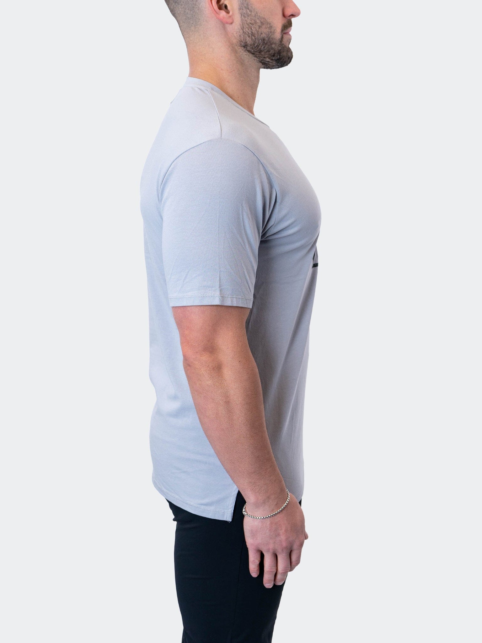 Triangle White Tee
