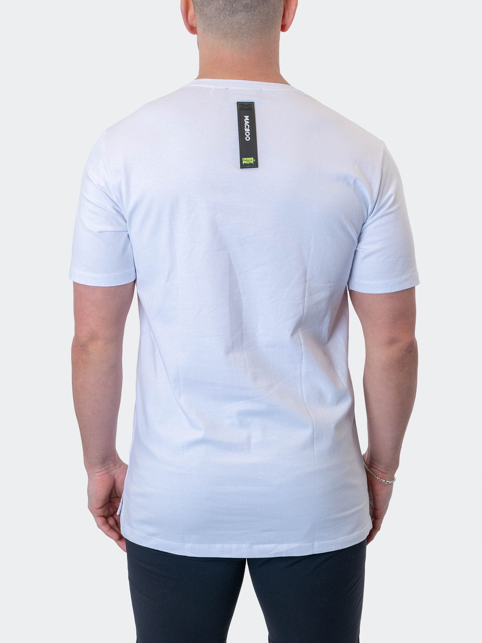 WakeUpFight White Graphic Tee