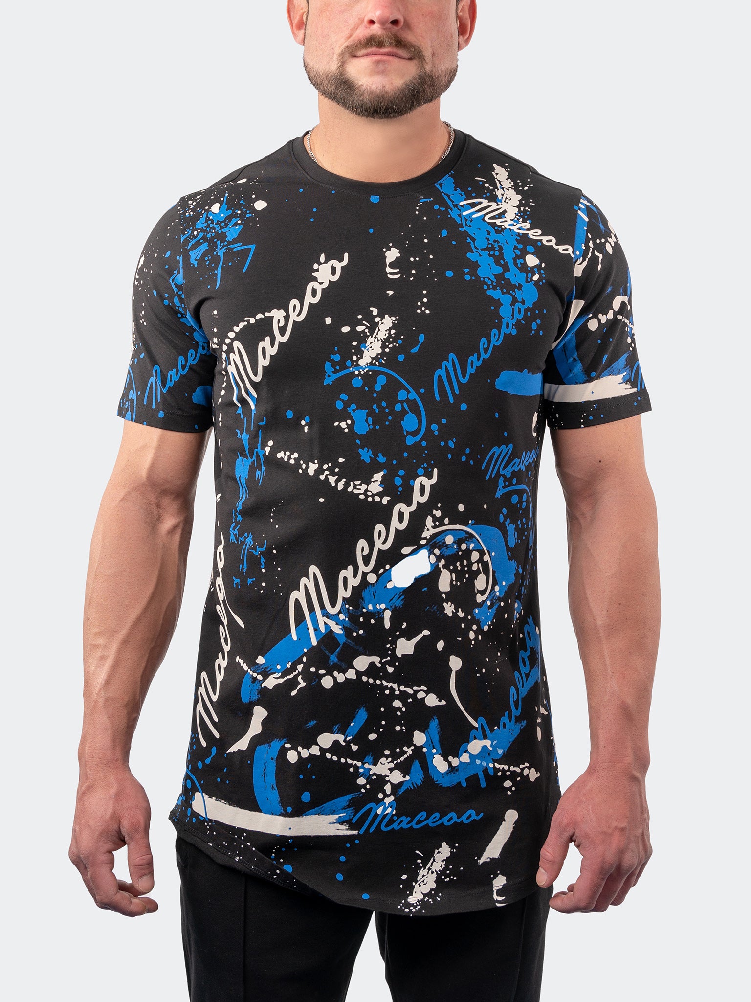 Tee Abstract Black