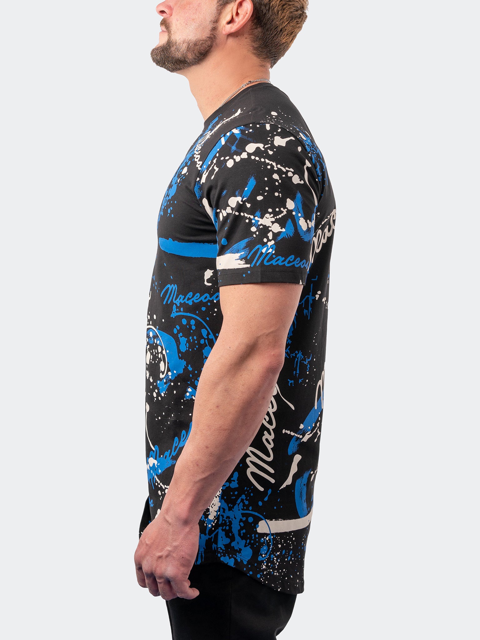 Tee Abstract Black