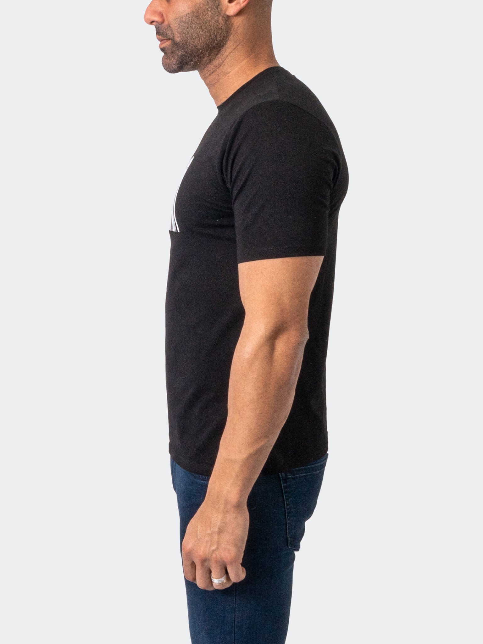 Barcode Black Graphic Tee