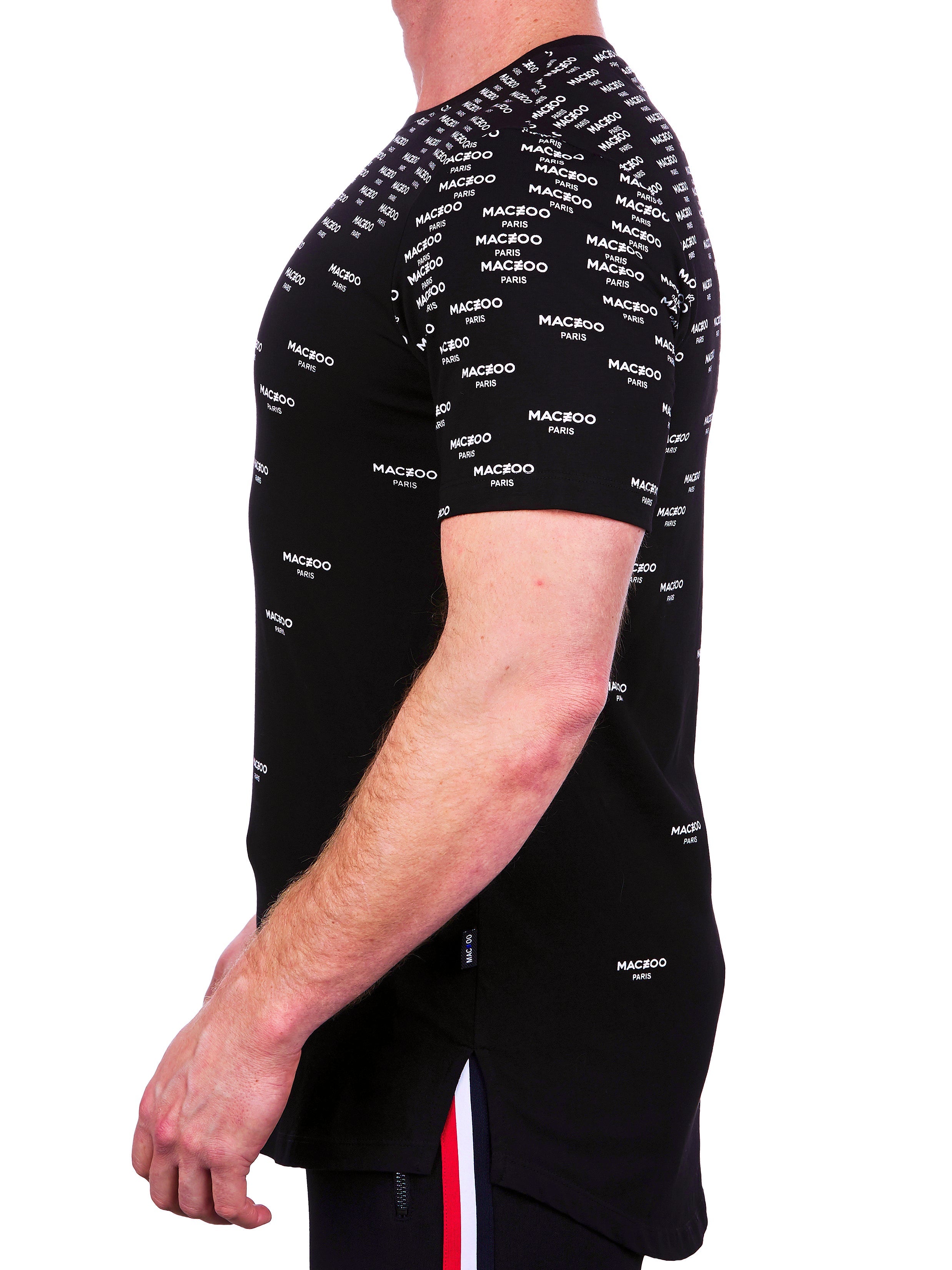 Tee Falling Black
