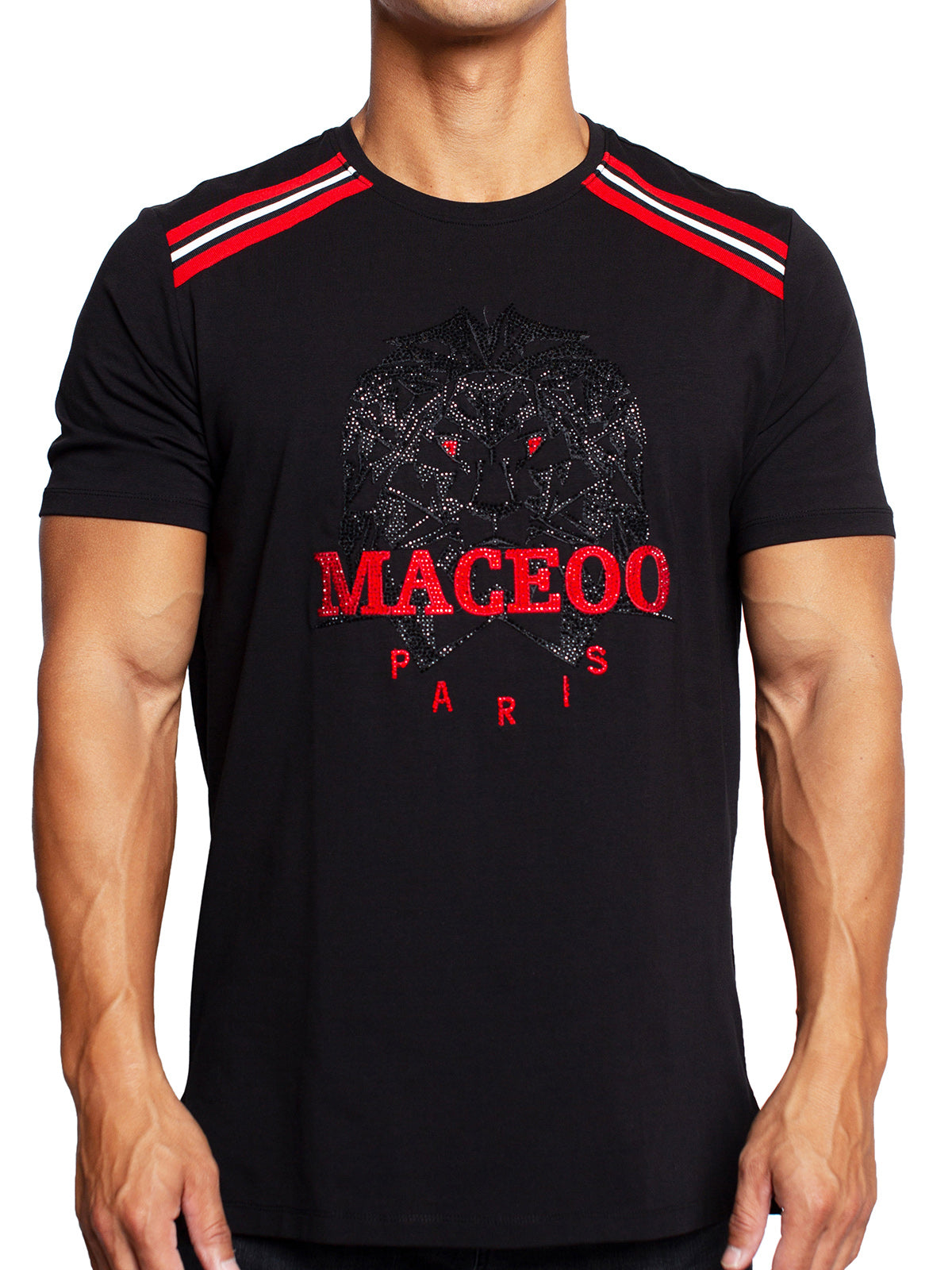 Tee LionRed Black