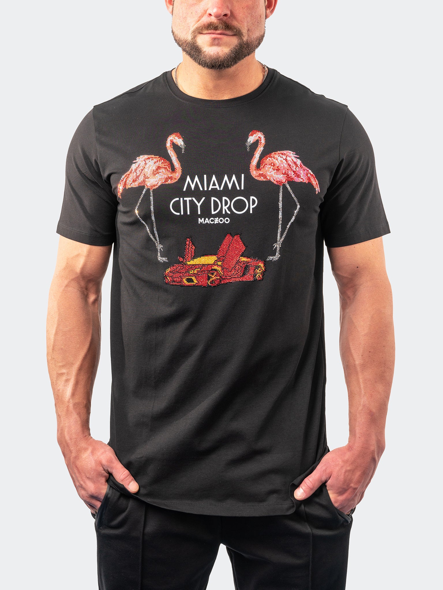Tee MiamiCity Black