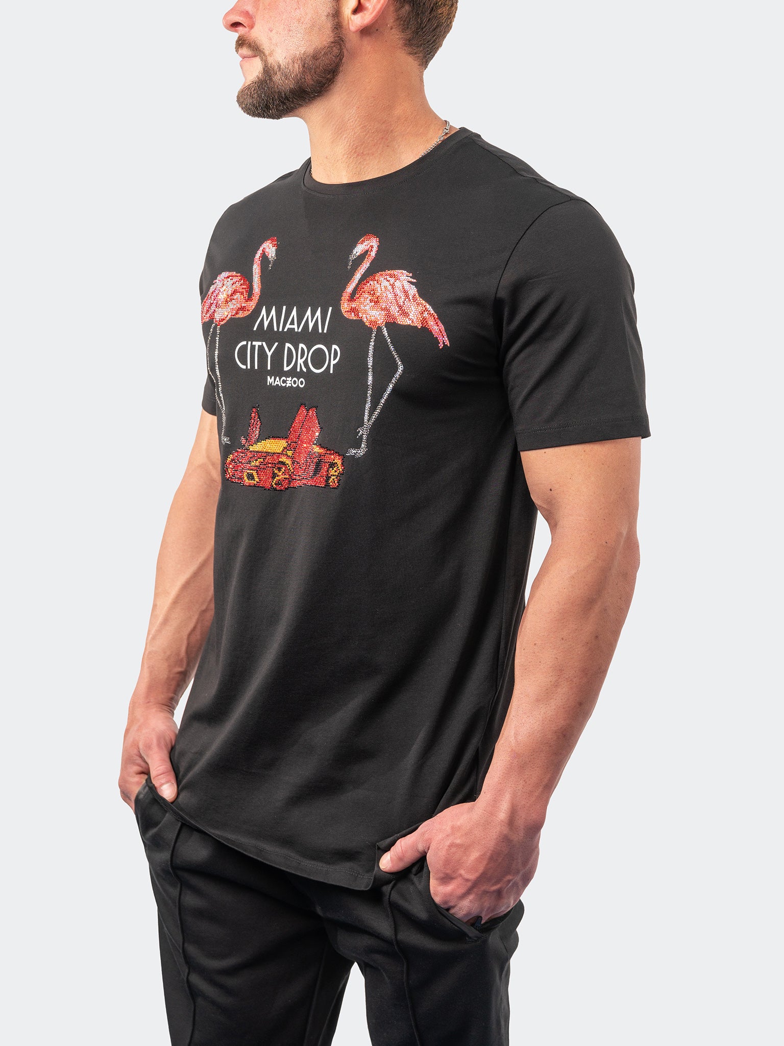 Tee MiamiCity Black