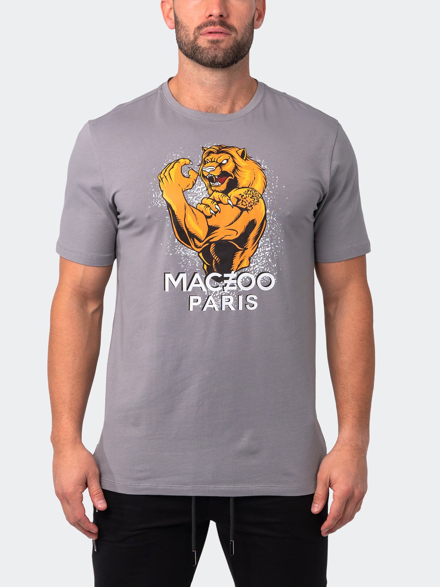 Power Grey Graphic Tee