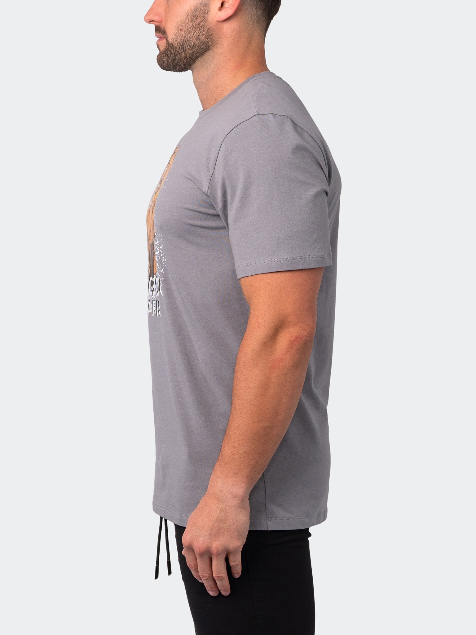 Power Grey Graphic Tee