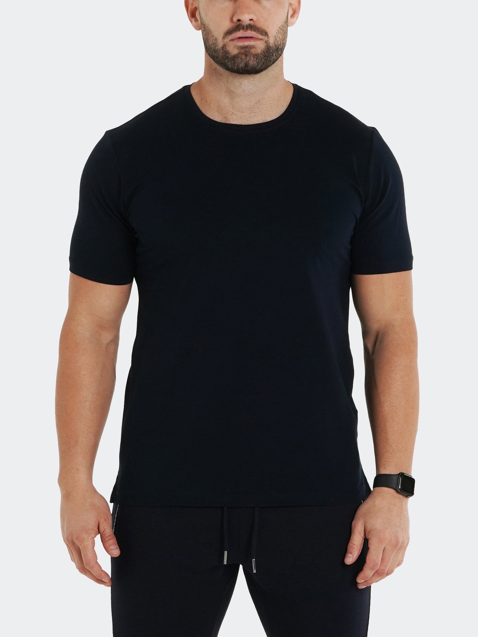Perm Tee Simple Blue