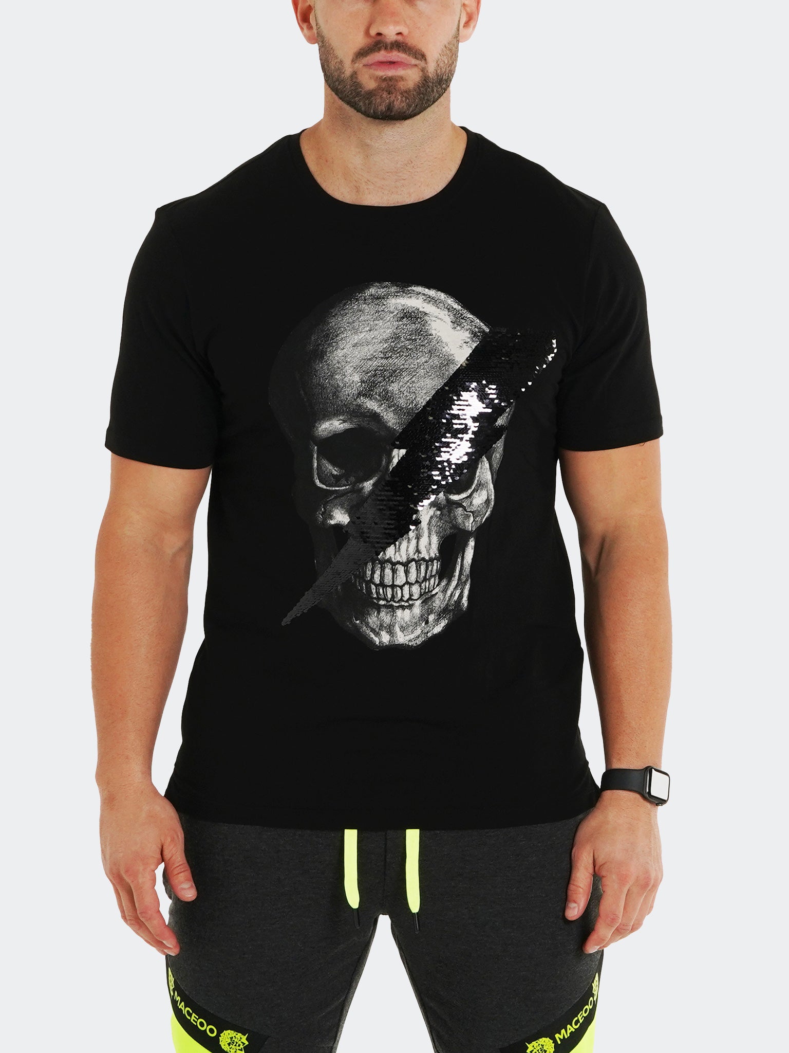 Perm Tee SkullDisco Black