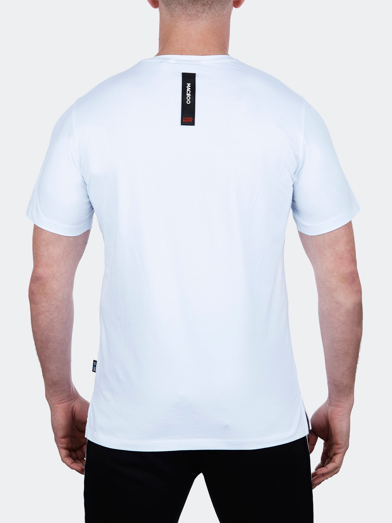 SkullRed White Graphic Tee