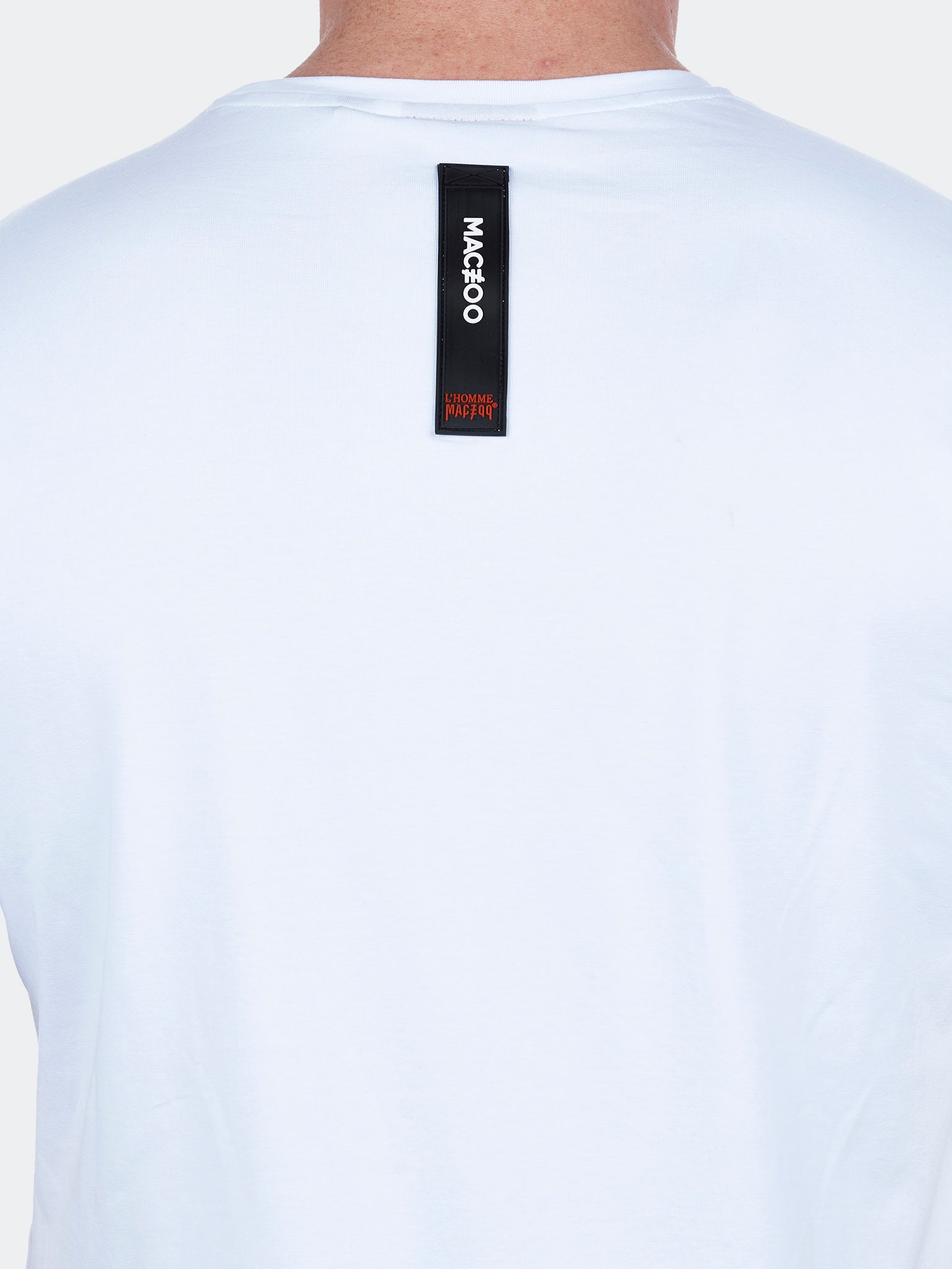SkullRed White Graphic Tee