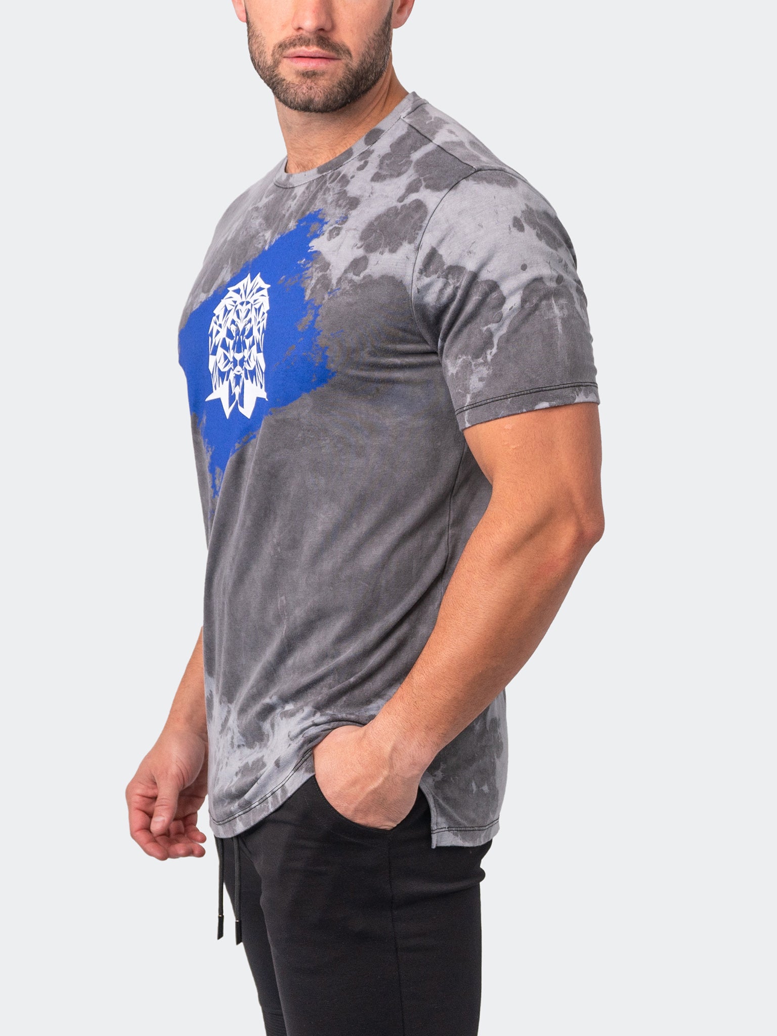 Tape Lion Grey Tee