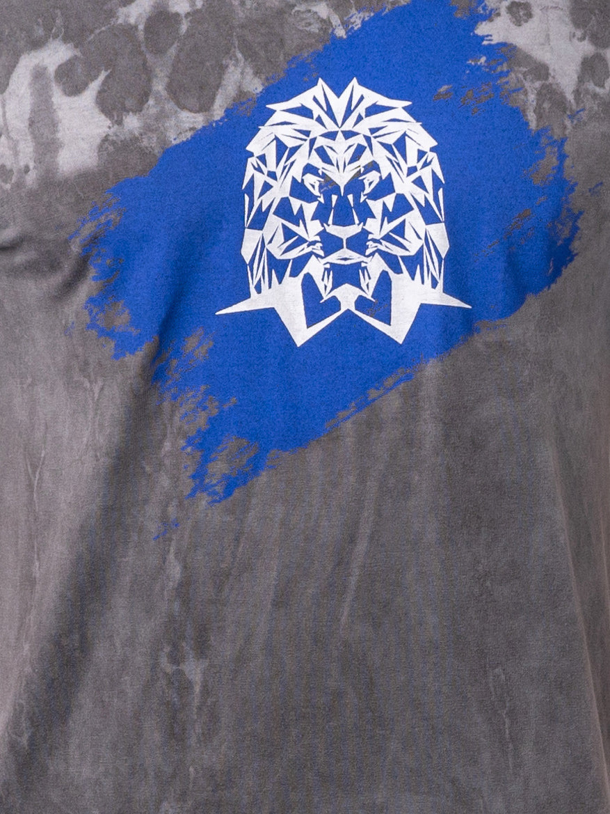 Tape Lion Grey Tee