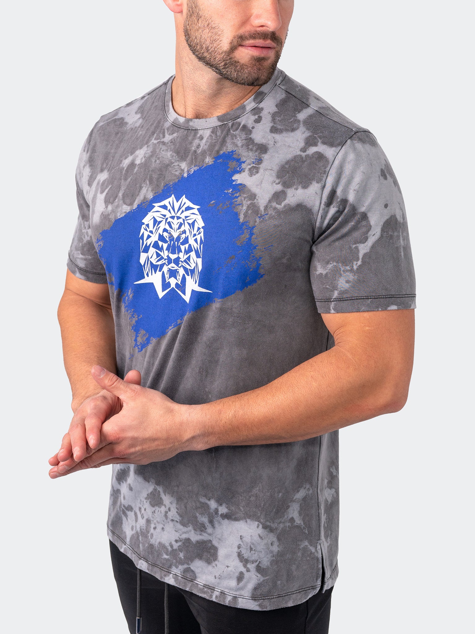 Tape Lion Grey Tee