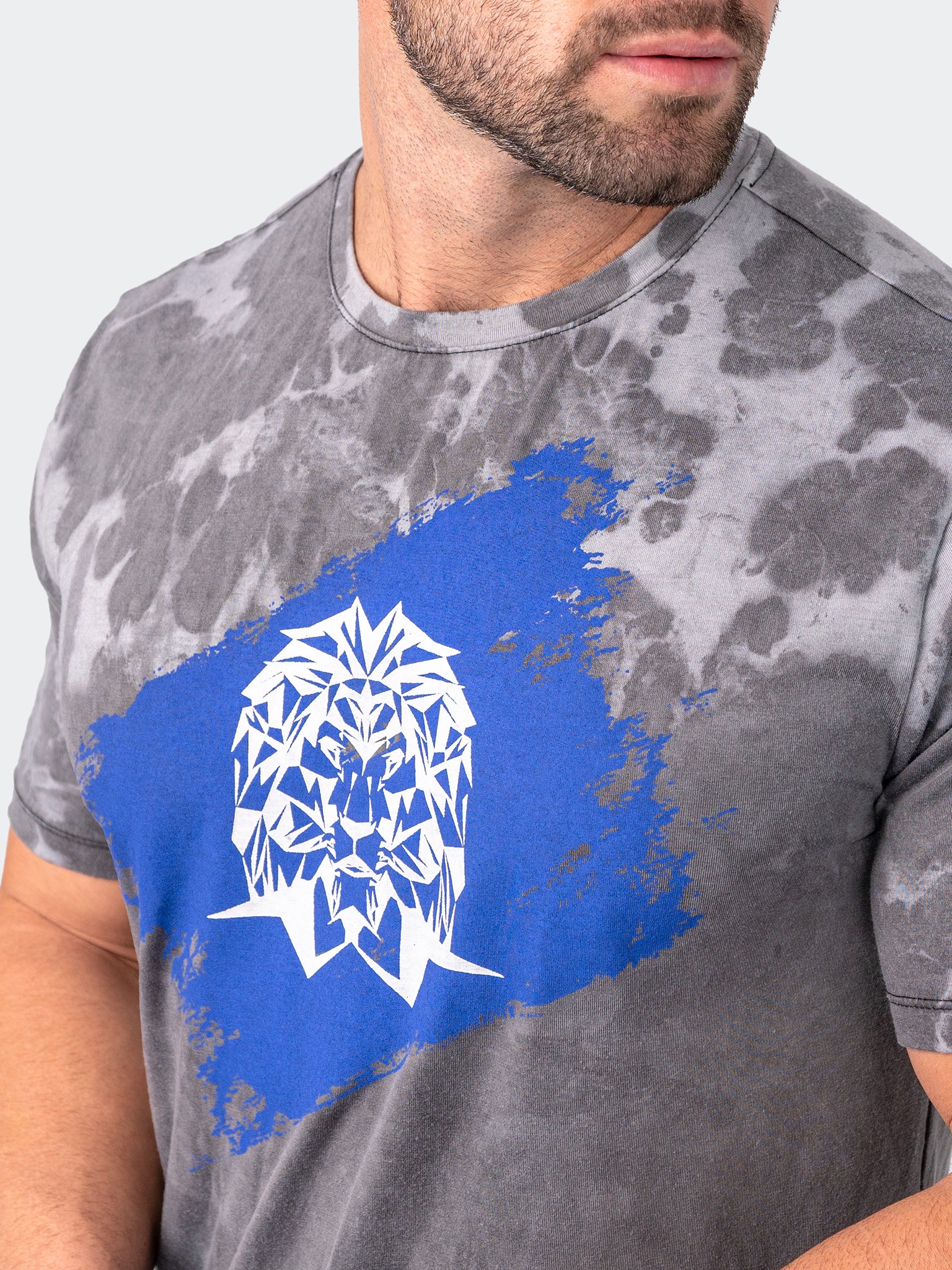 Tape Lion Grey Tee