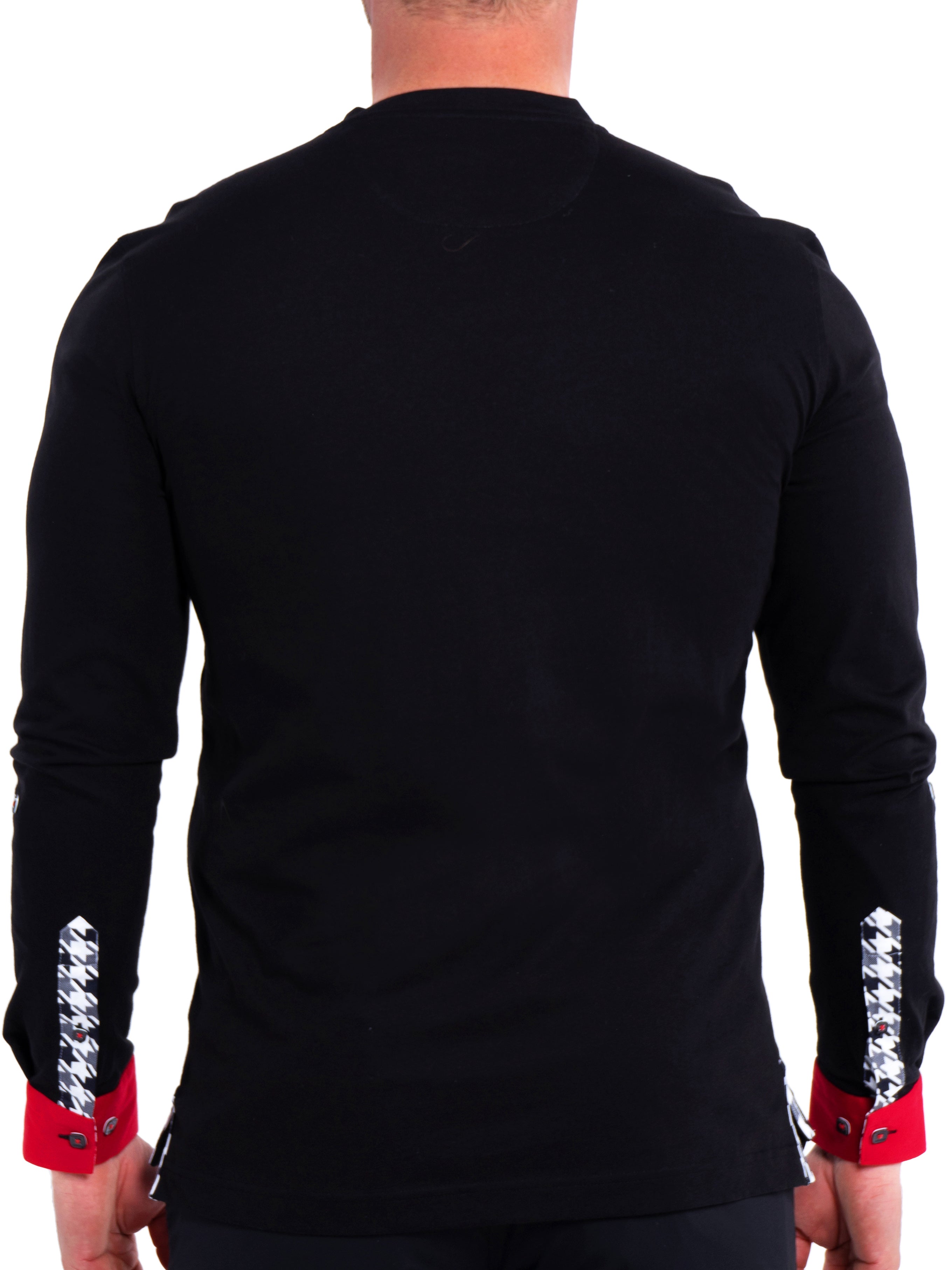 V-Neck Edison SolidHound Black