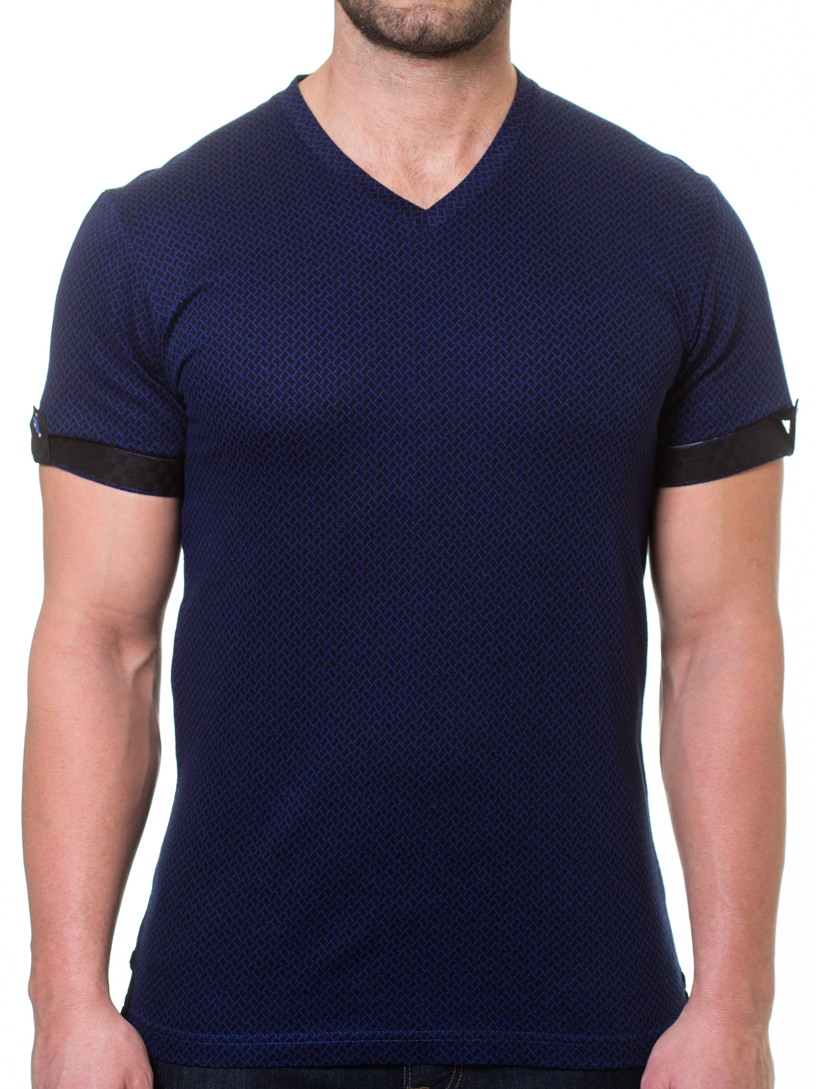 V-Neck Paver Navy