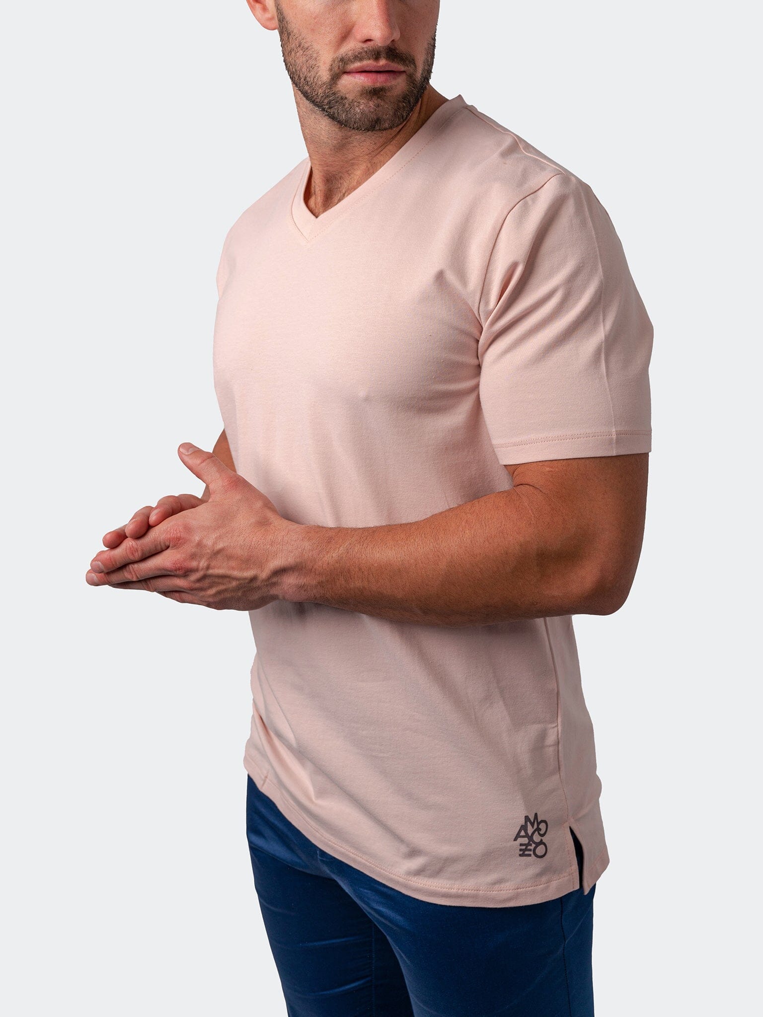 Vivaldi CoreLight Pink V-Neck Tee