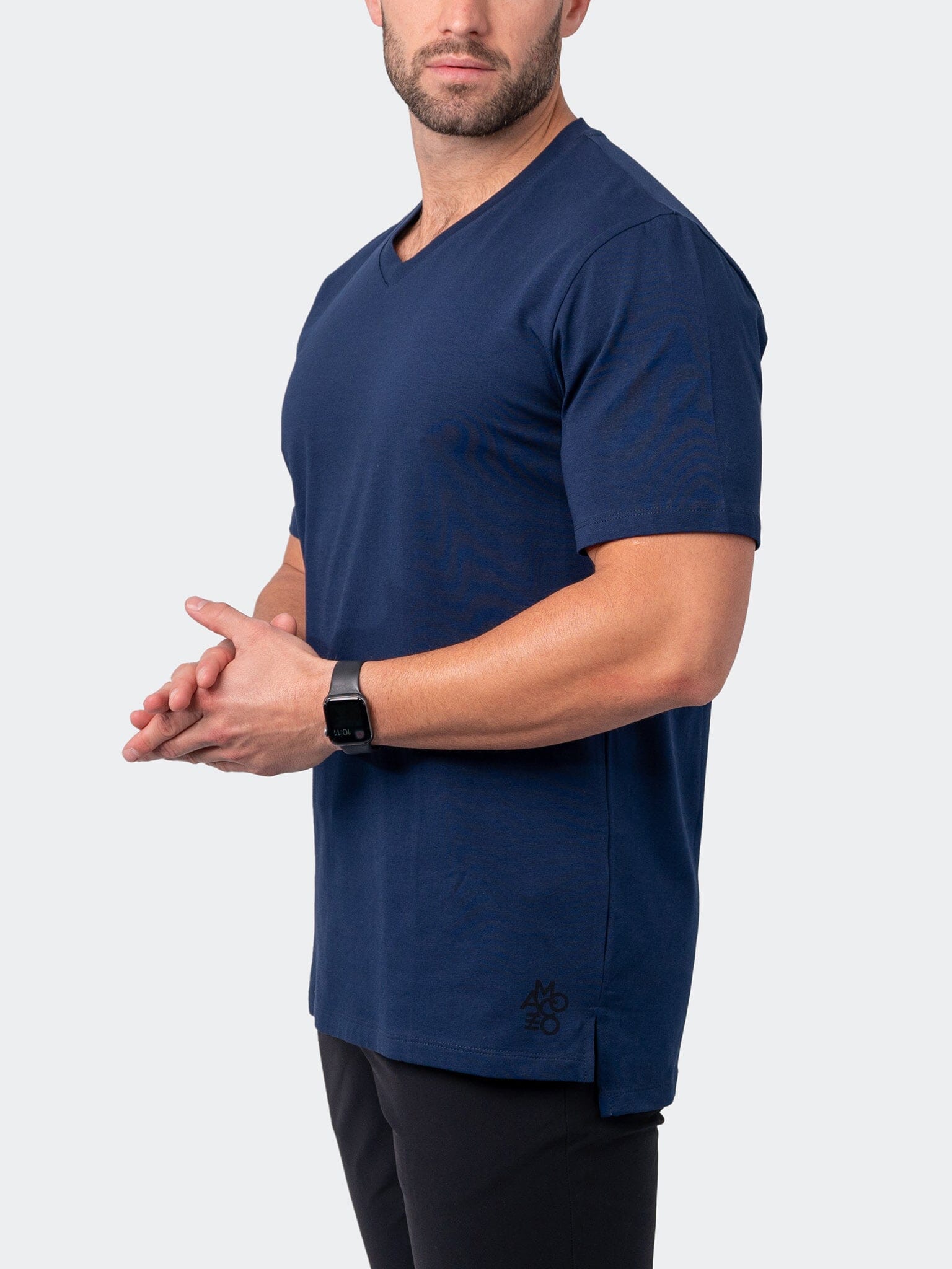 Vivaldi Core Navy V-Neck Tee