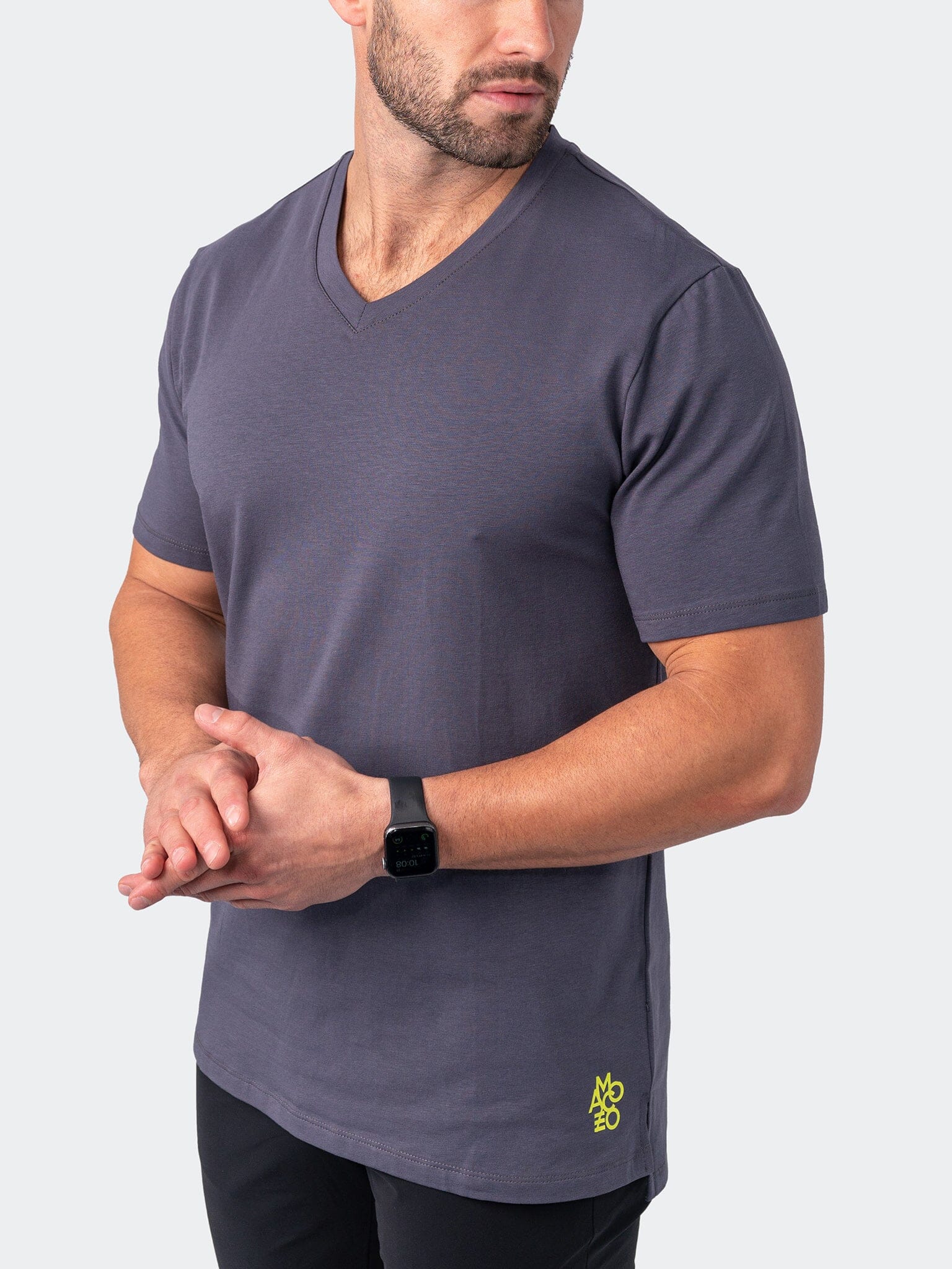 Vivaldi Core Grey V-Neck Tee