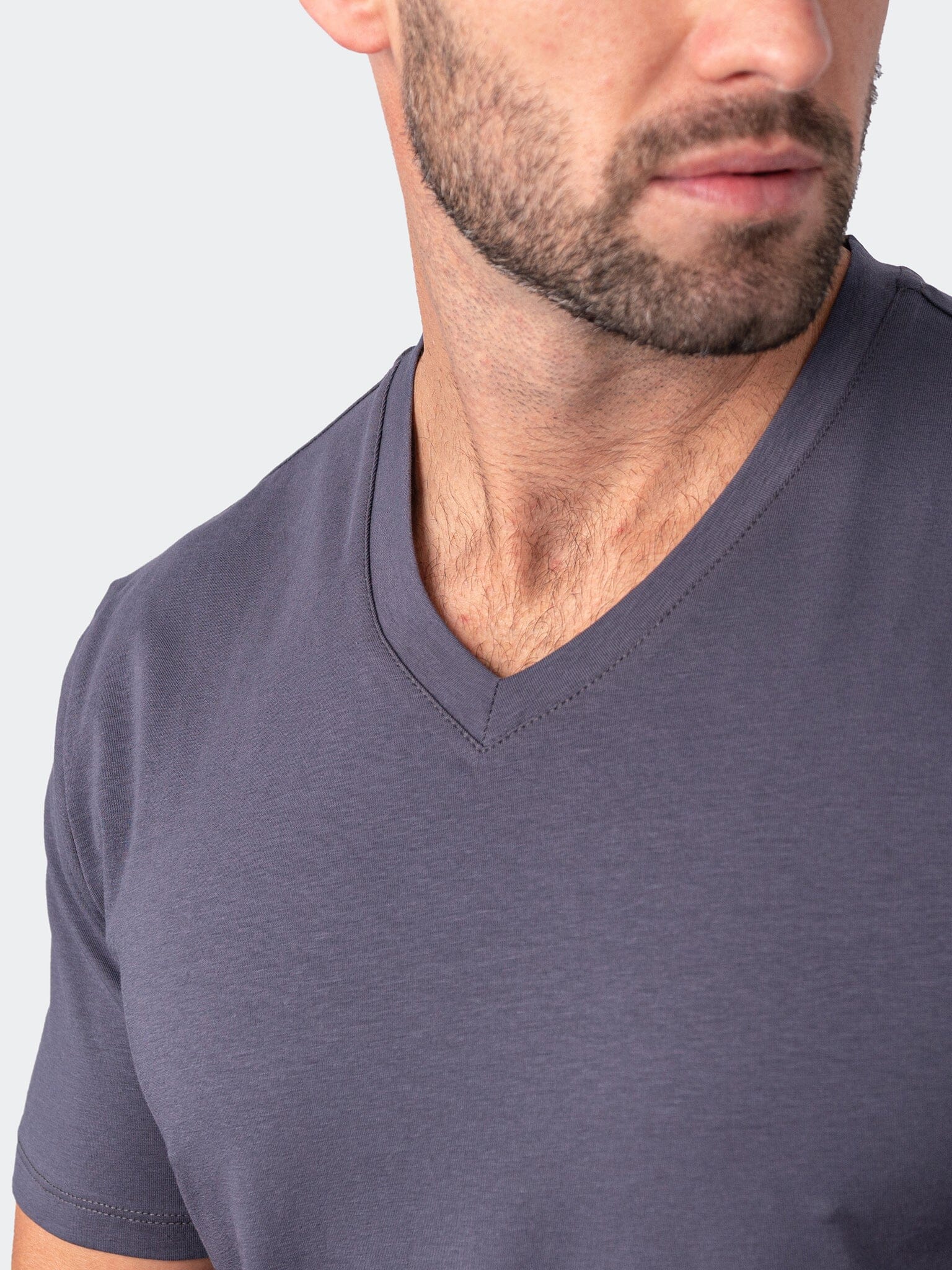 Vivaldi Core Grey V-Neck Tee