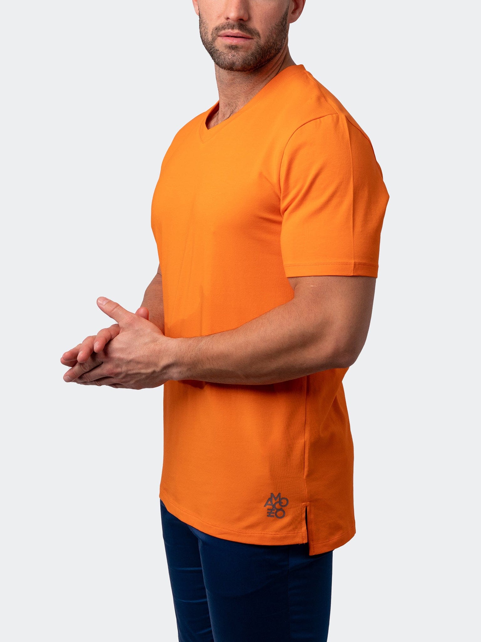 Vivaldi Core Orange V-Neck Tee
