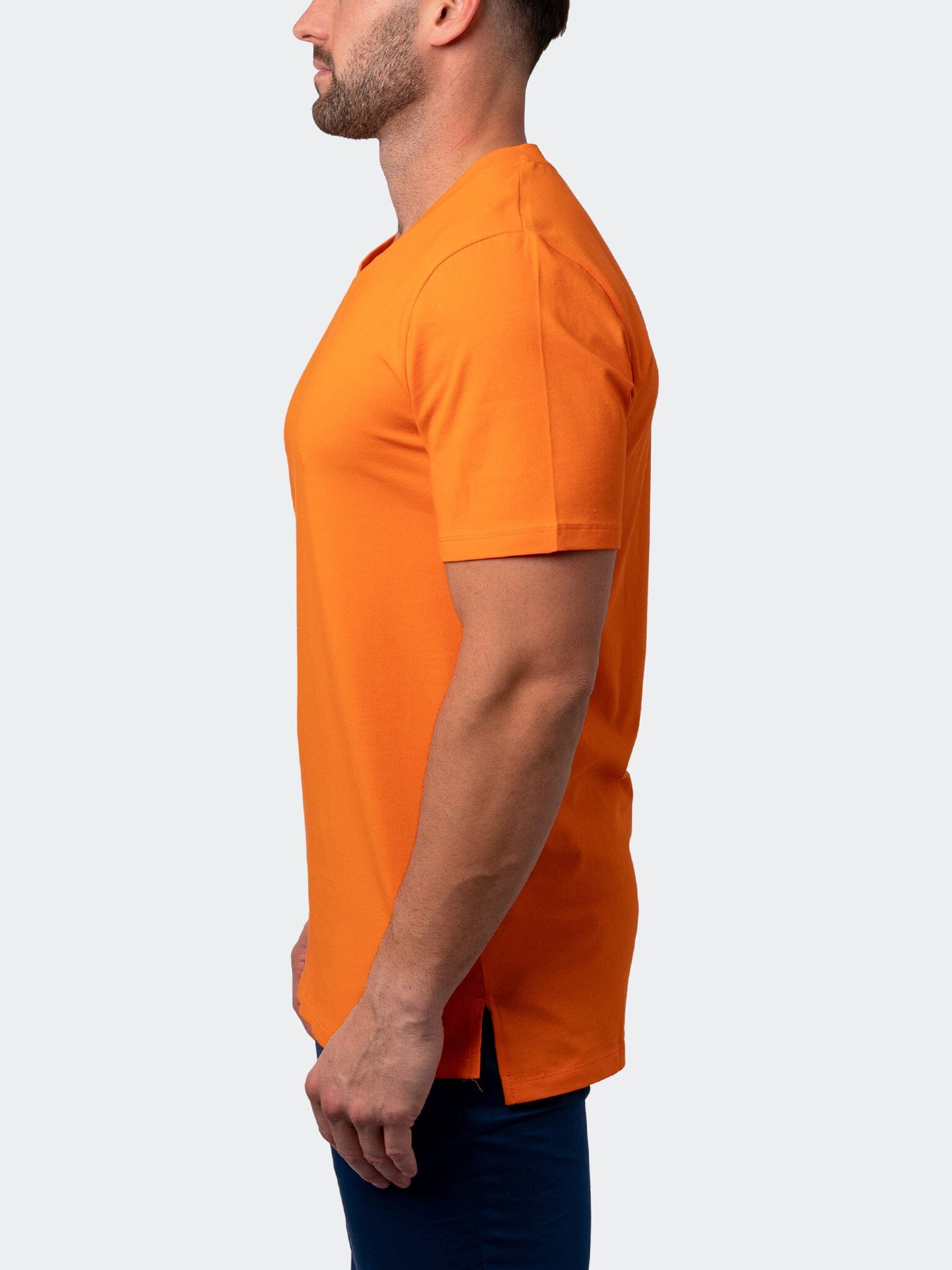 Vivaldi Core Orange V-Neck Tee
