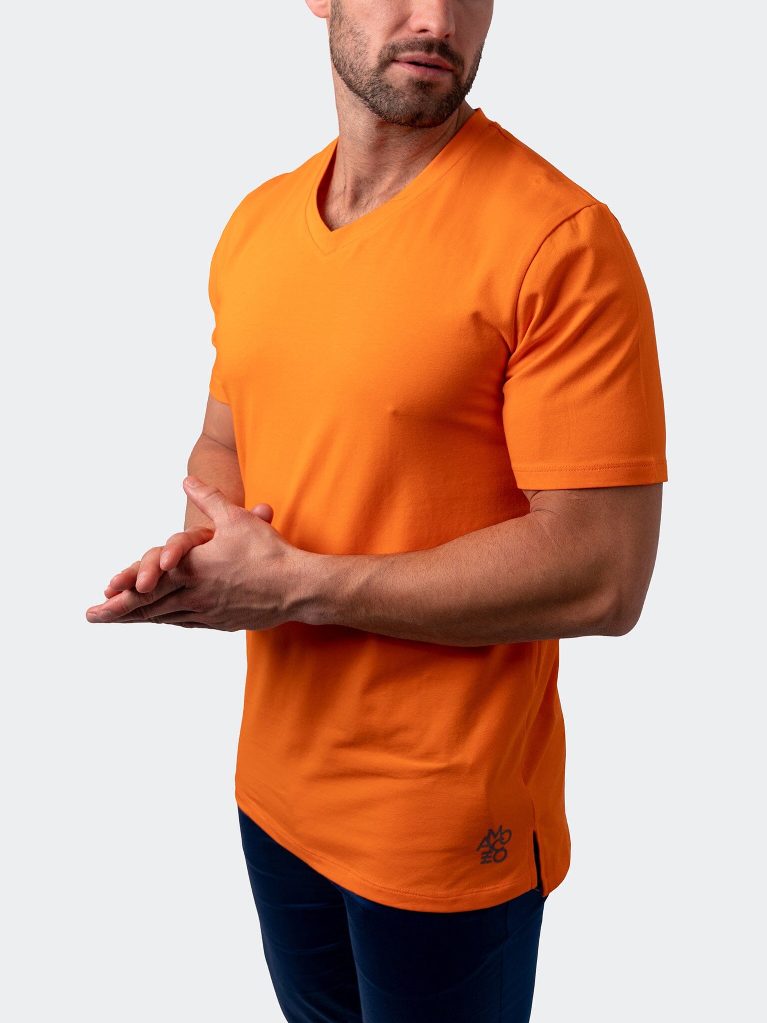 Vivaldi Core Orange V-Neck Tee