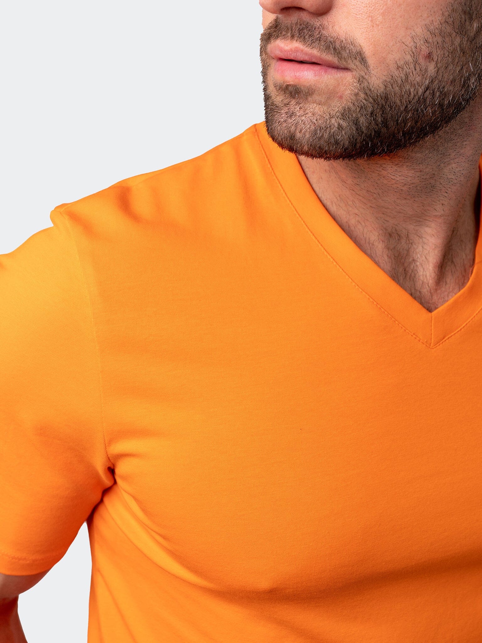 Vivaldi Core Orange V-Neck Tee